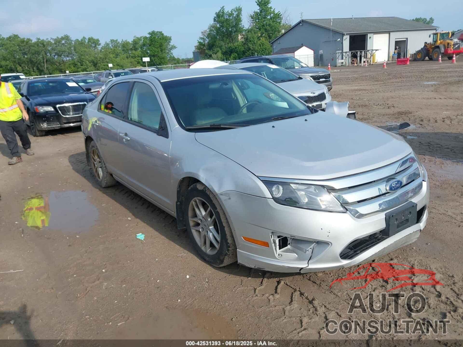 FORD FUSION 2012 - 3FAHP0GA5CR117919