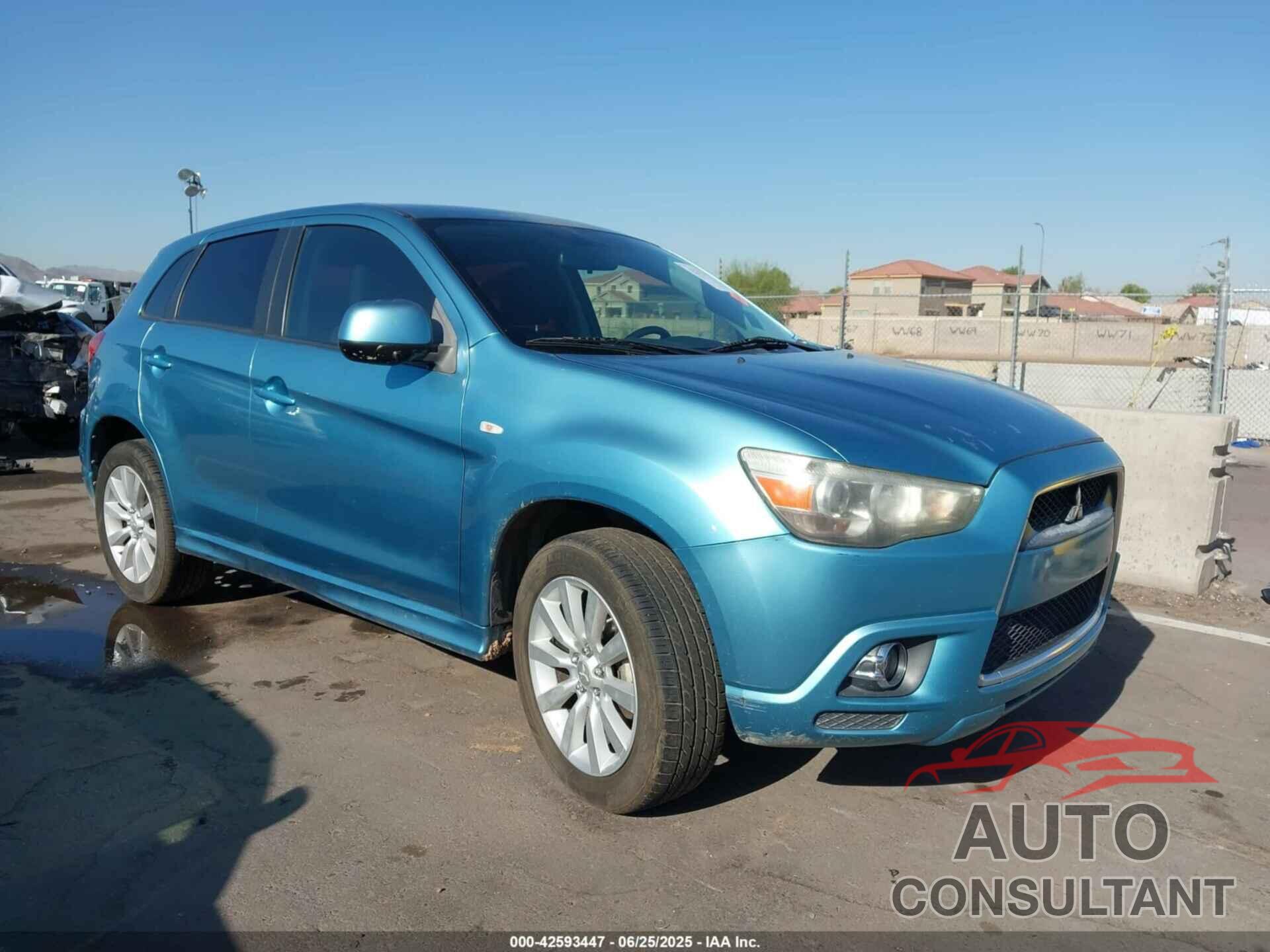 MITSUBISHI OUTLANDER SPORT 2011 - JA4AP4AU8BZ022748