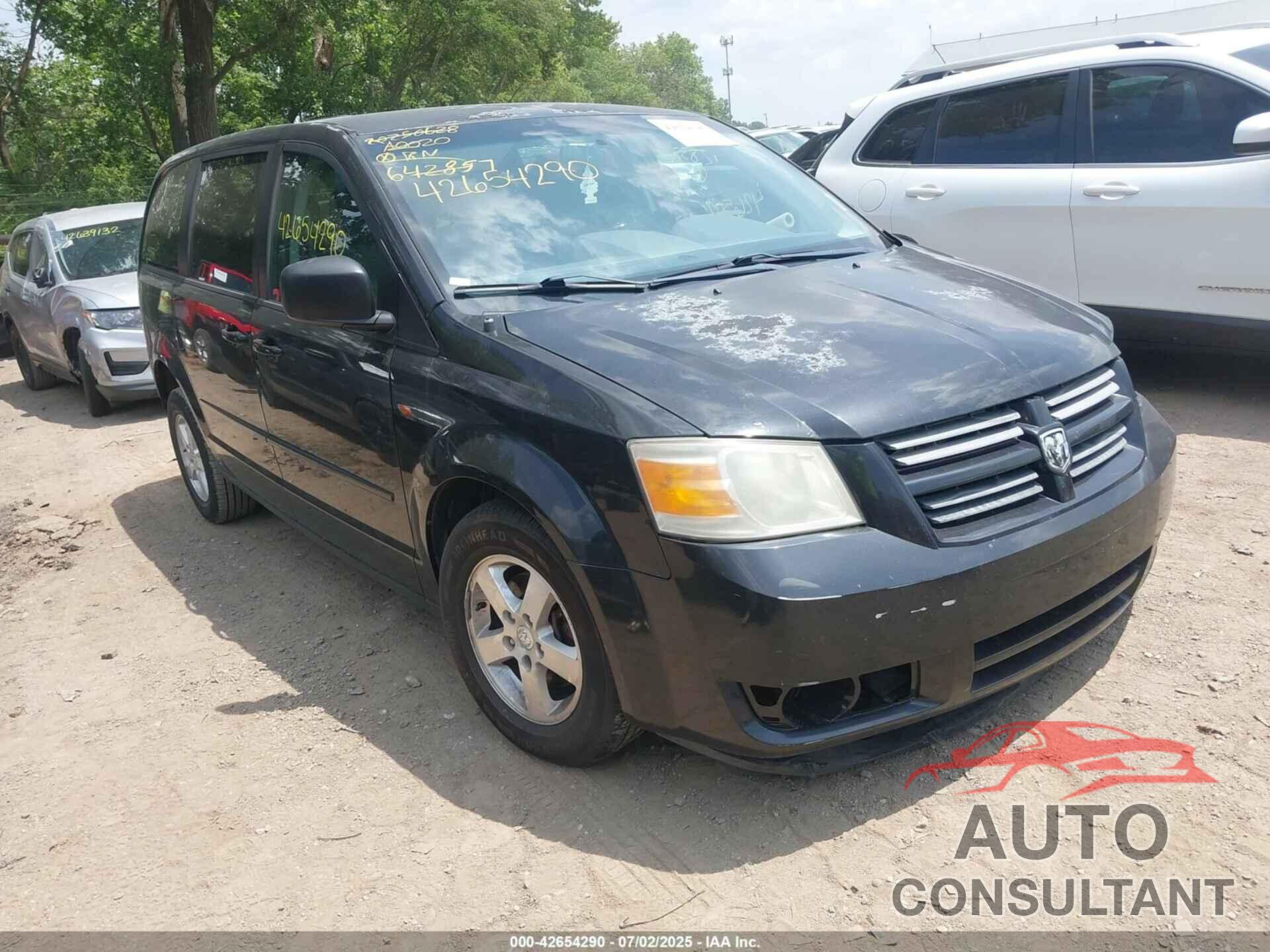DODGE GRAND CARAVAN 2009 - 2D8HN44E69R642857