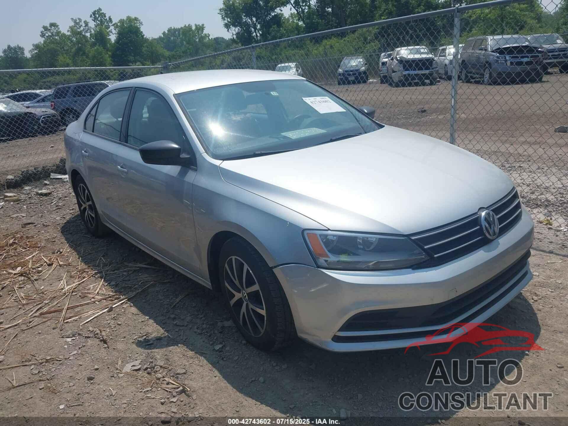VOLKSWAGEN JETTA 2016 - 3VWD67AJ0GM343153