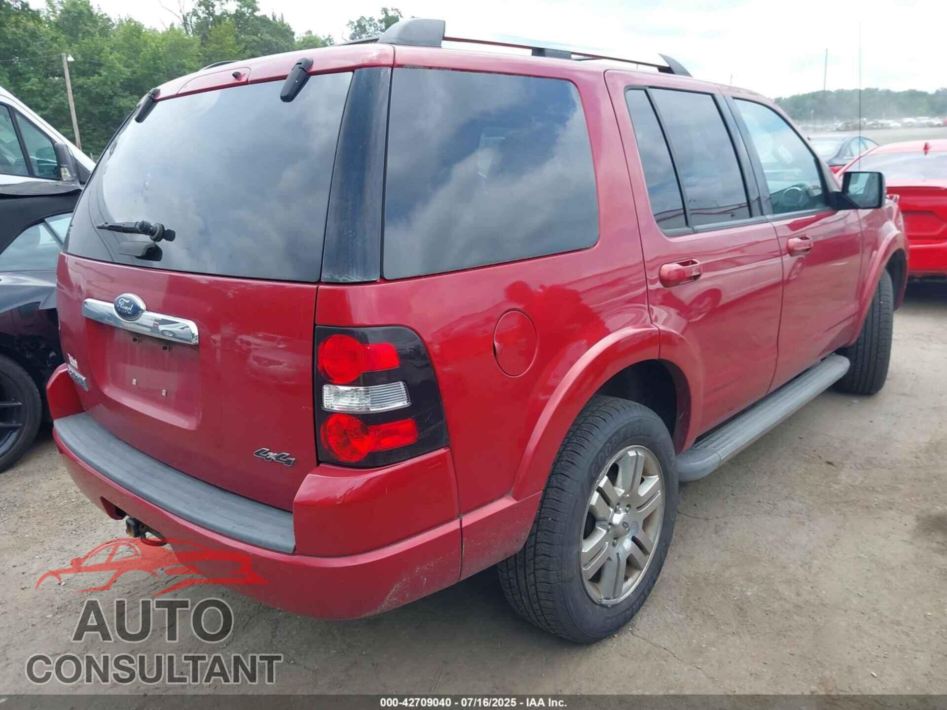 FORD EXPLORER 2010 - 1FMEU7FE8AUA32450
