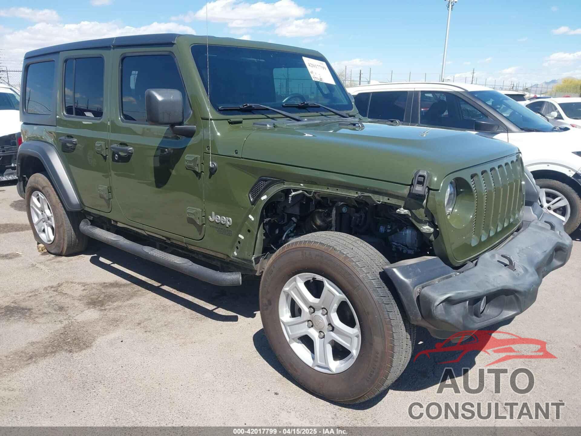 JEEP WRANGLER UNLIMITED 2020 - 1C4HJXDG9LW329796