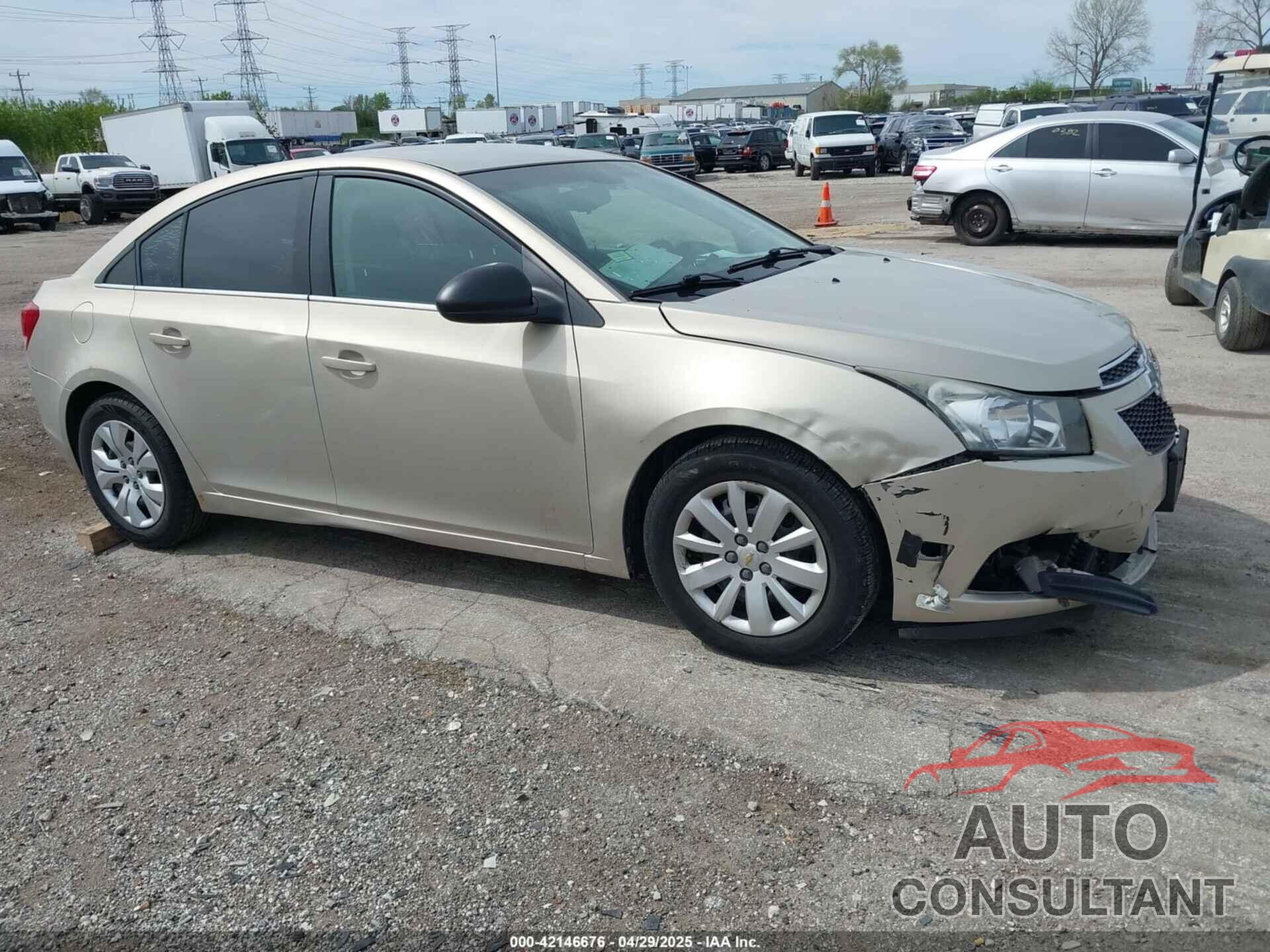 CHEVROLET CRUZE 2012 - 1G1PD5SH7C7101043