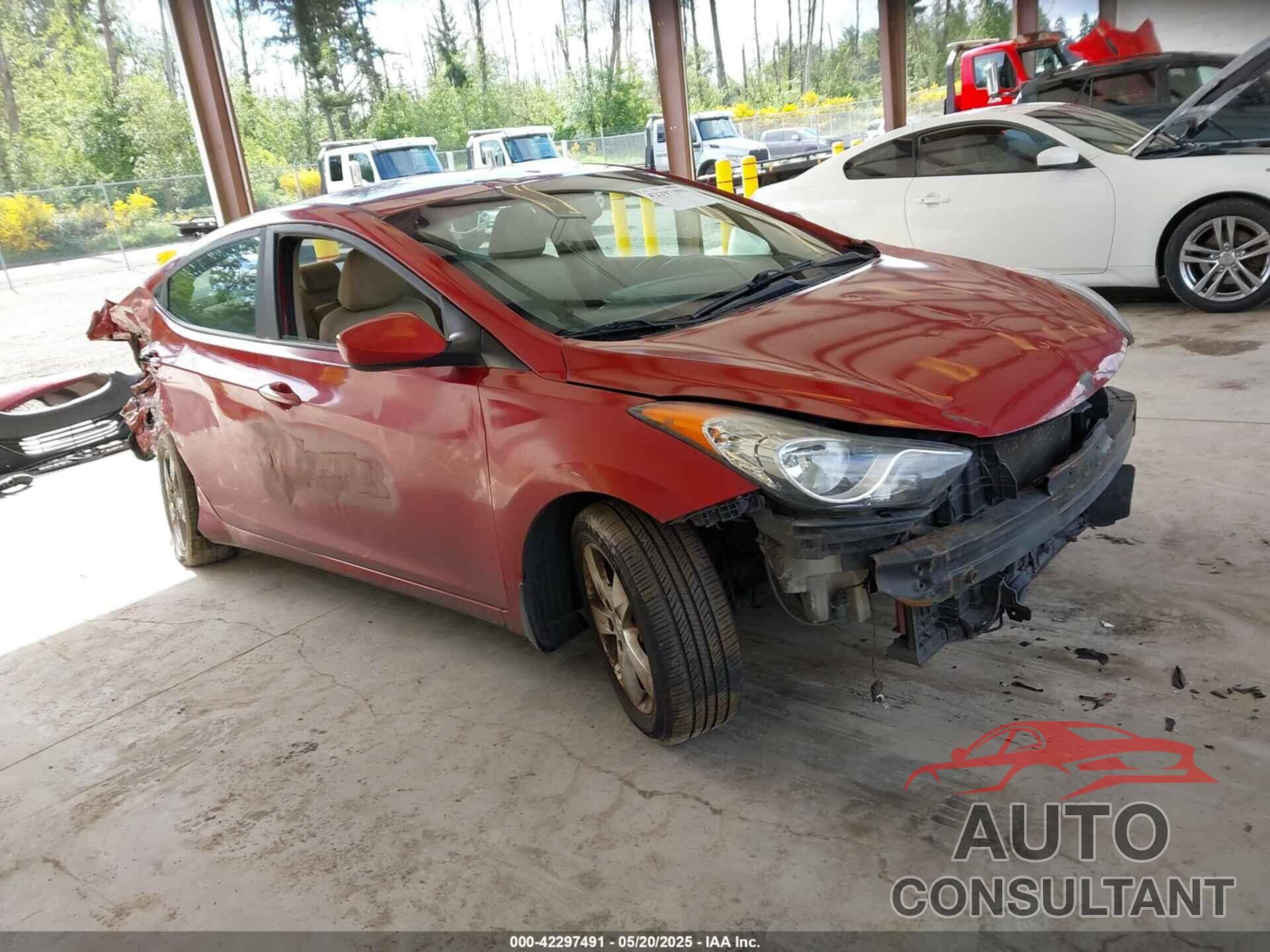 HYUNDAI ELANTRA 2013 - KMHDH4AEXDU794480