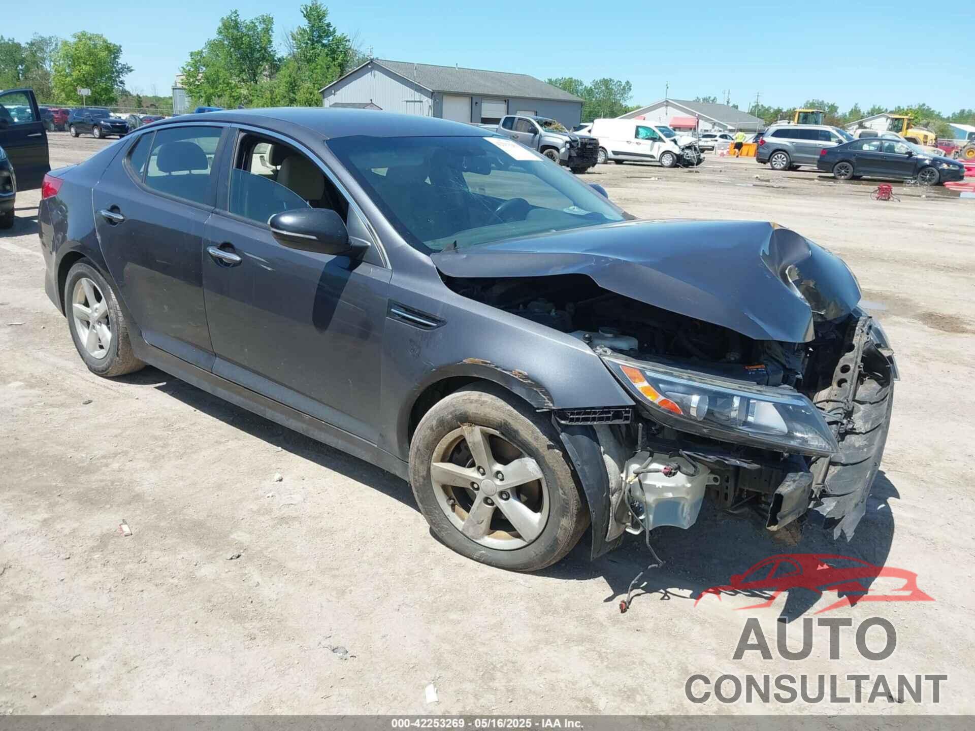KIA OPTIMA 2015 - KNAGM4A73F5642758