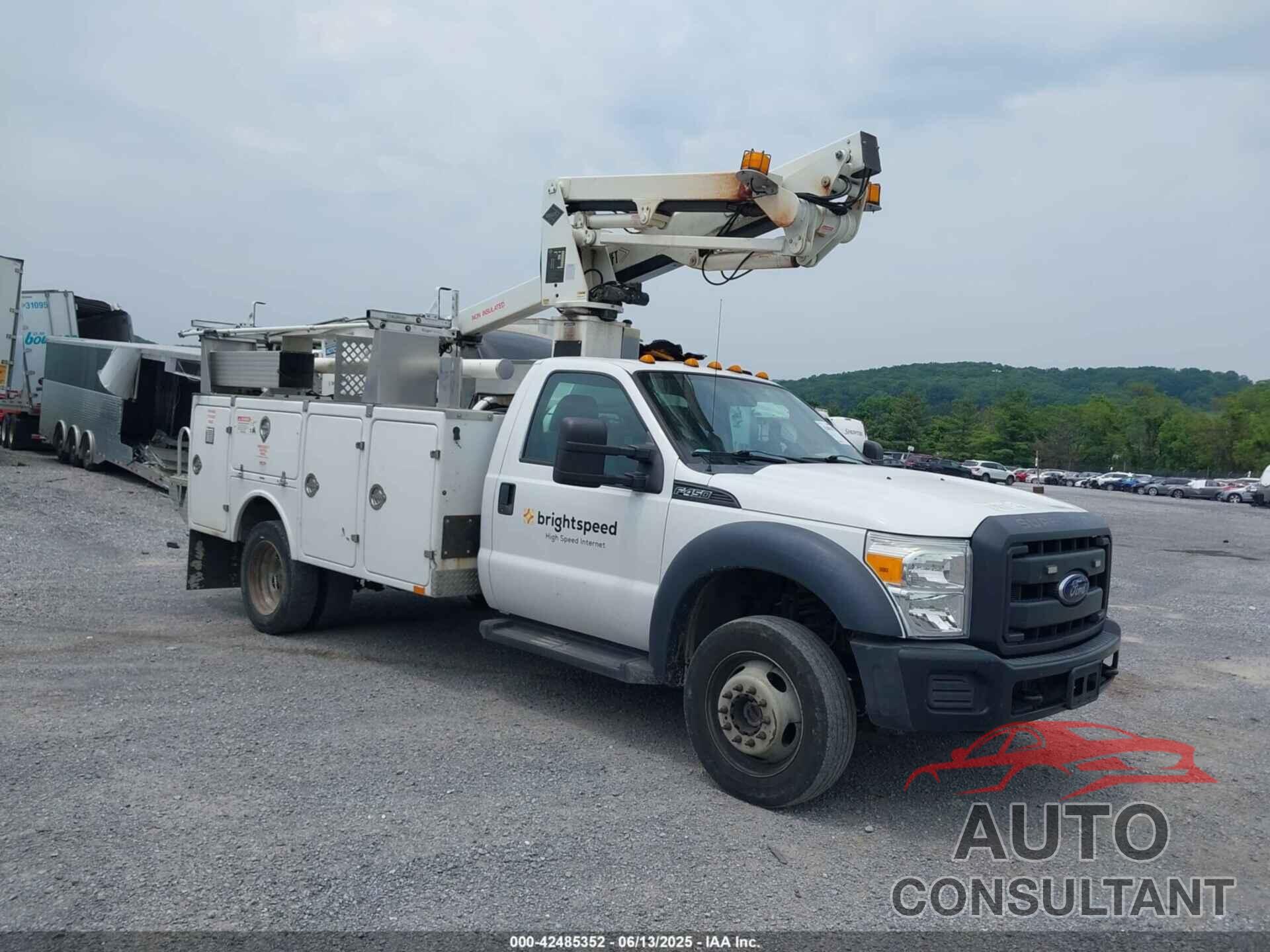 FORD F-450 CHASSIS 2016 - 1FDUF4HY6GEC07941