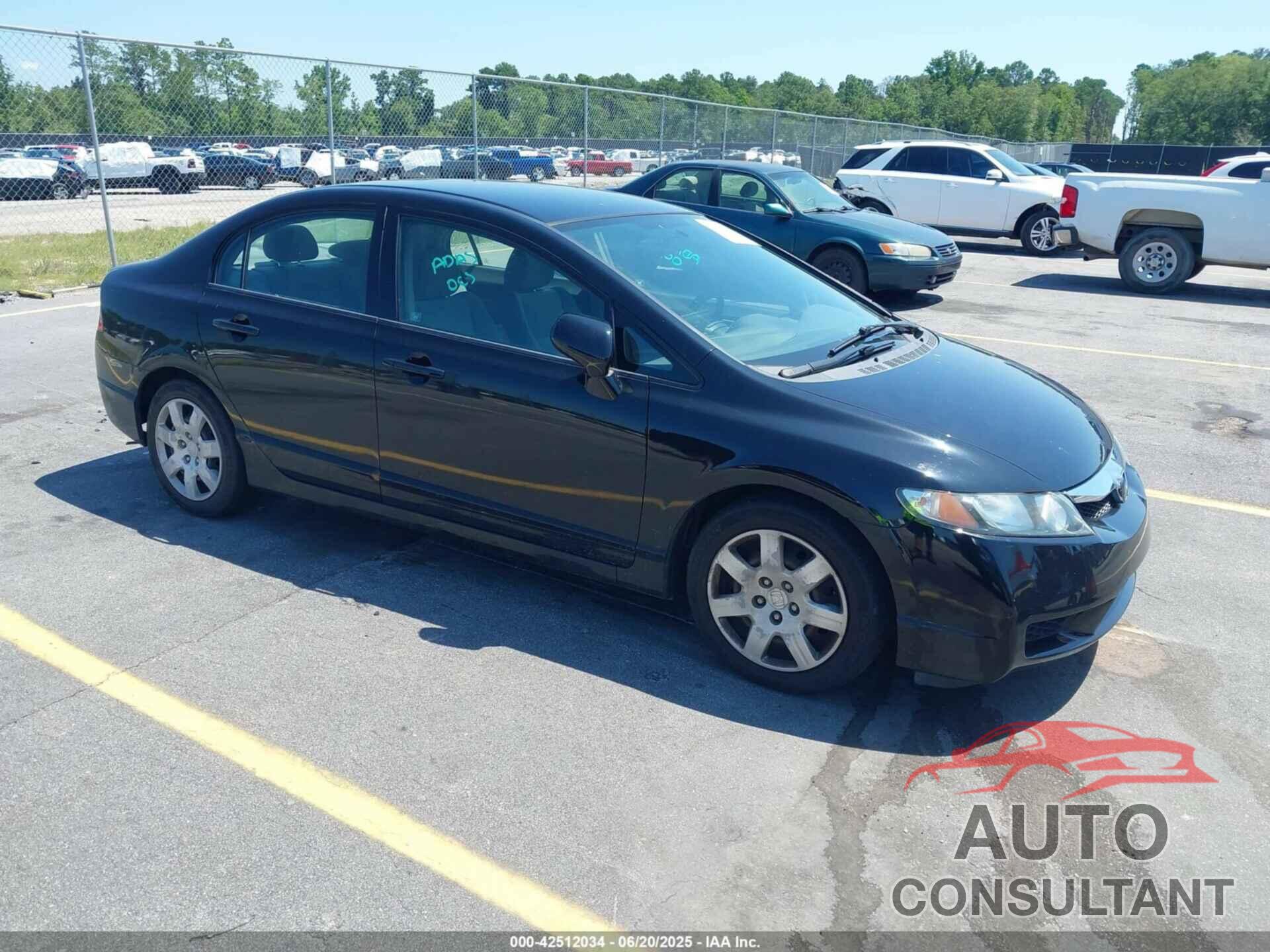 HONDA CIVIC 2011 - 2HGFA1F58BH532466