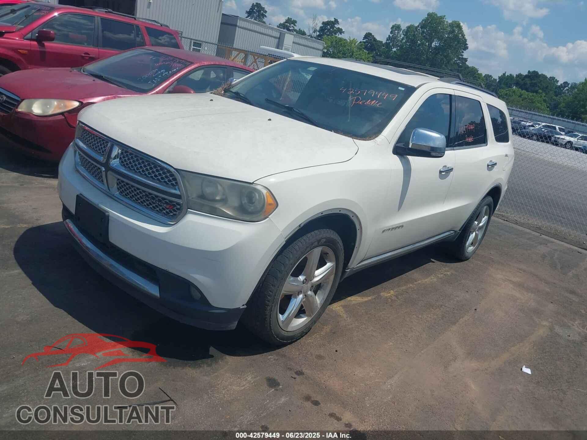 DODGE DURANGO 2011 - 1D4SE5GT2BC661394
