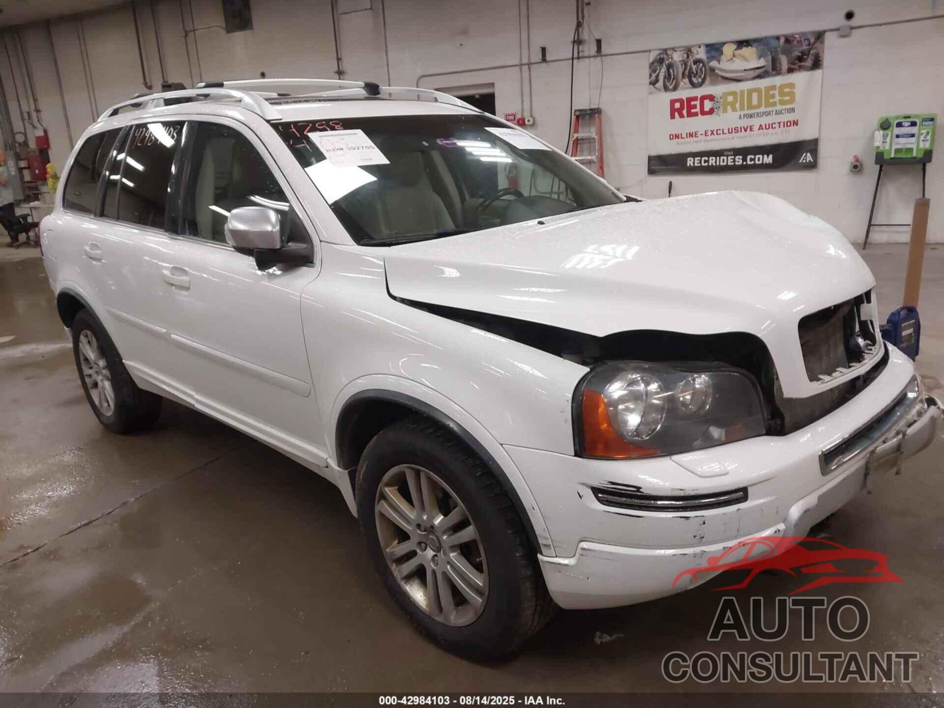VOLVO XC90 2013 - YV4952CZ7D1642517