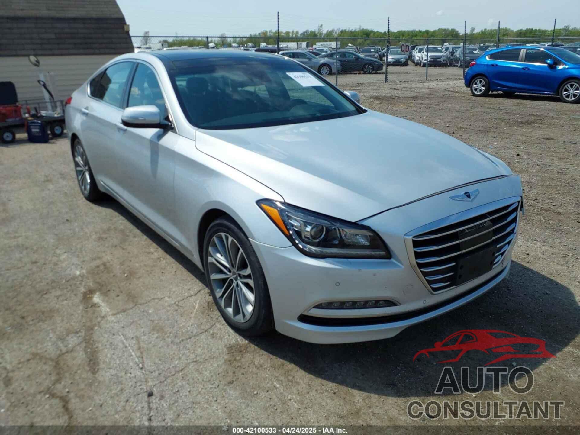 HYUNDAI GENESIS 2016 - KMHGN4JE9GU135591