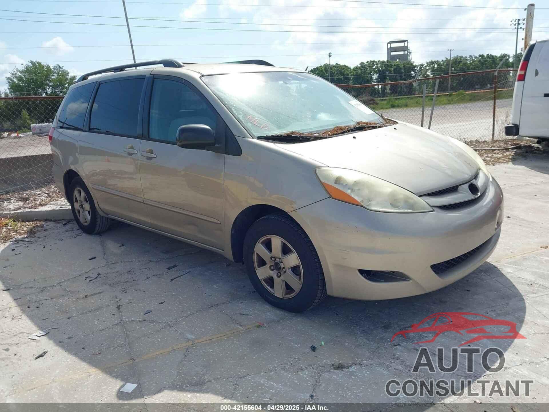 TOYOTA SIENNA 2009 - 5TDZK23C09S251520