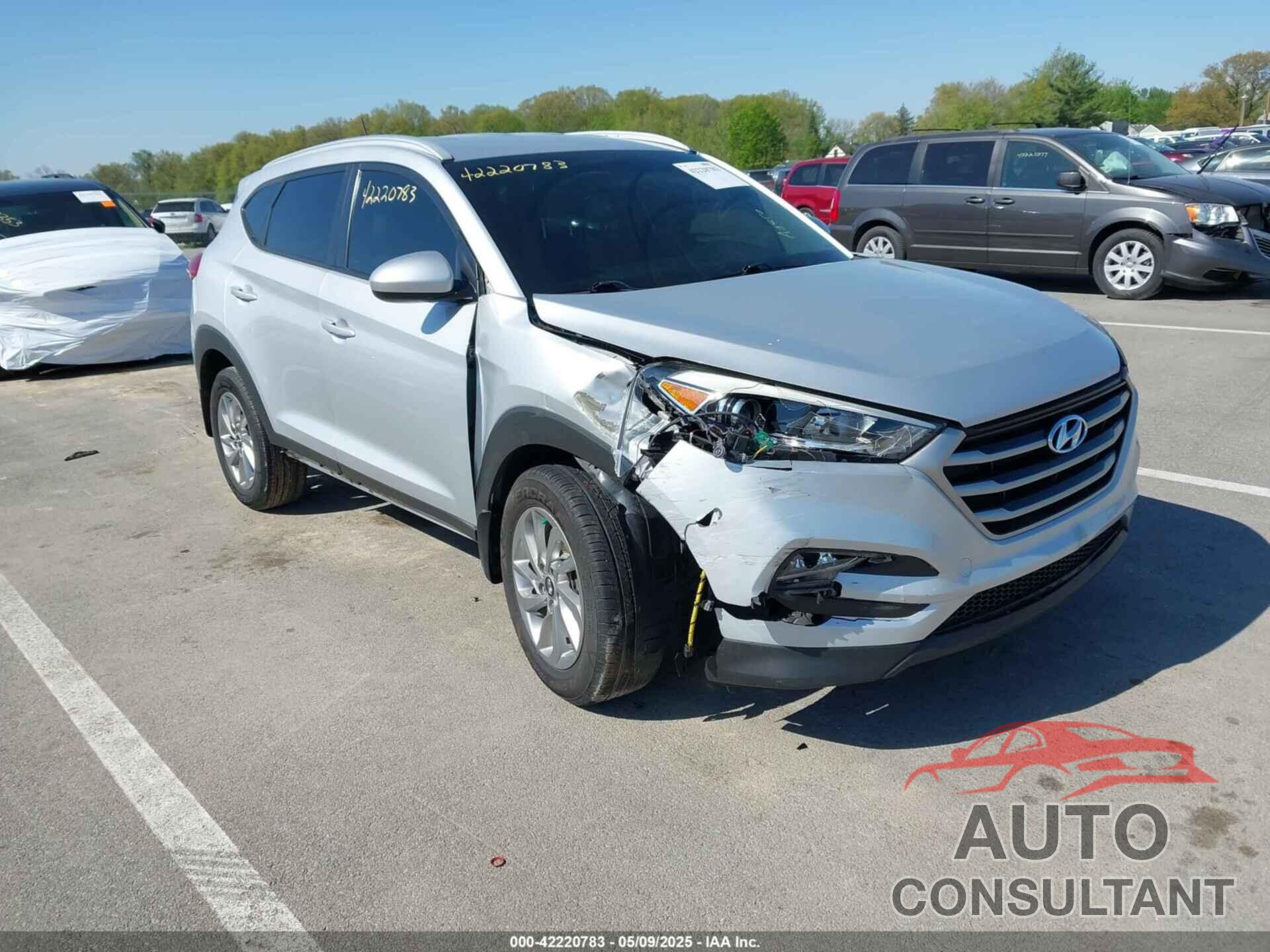 HYUNDAI TUCSON 2017 - KM8J3CA45HU390527