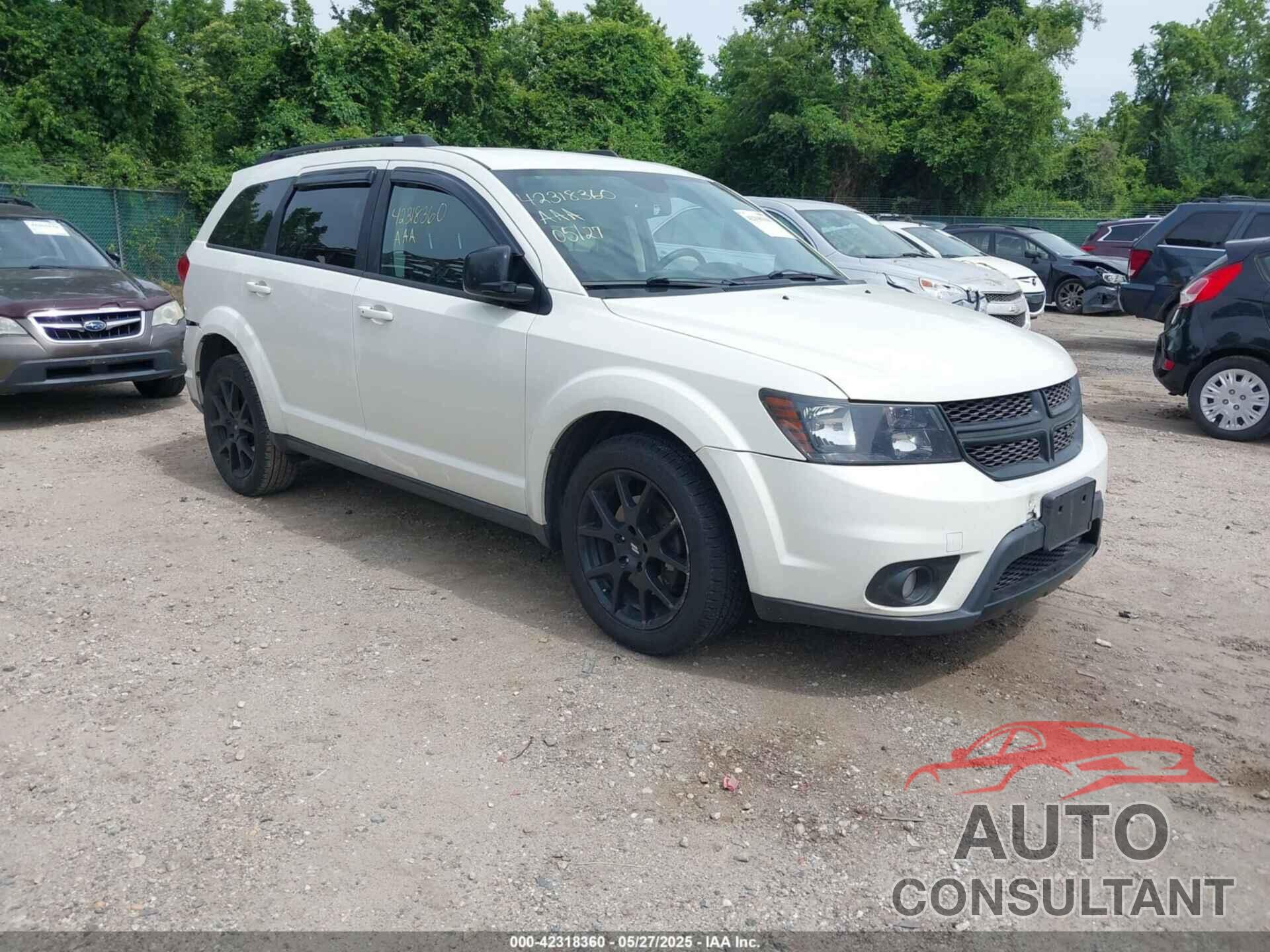 DODGE JOURNEY 2014 - 3C4PDCBBXET135001