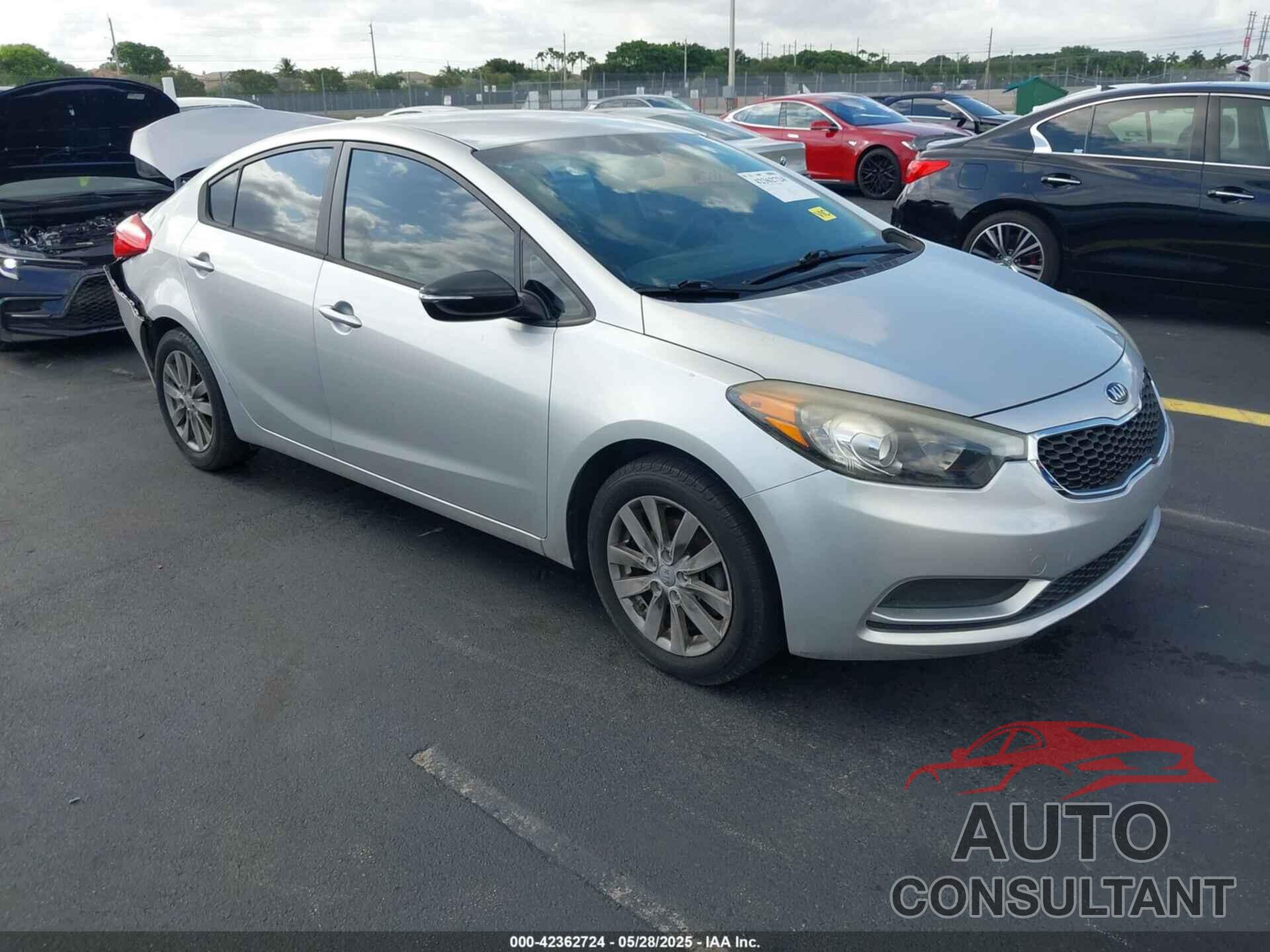 KIA FORTE 2014 - KNAFX4A68E5156665