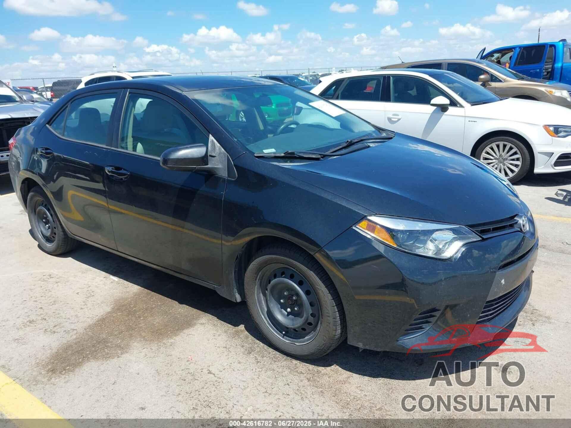 TOYOTA COROLLA 2016 - 5YFBURHE8GP433647