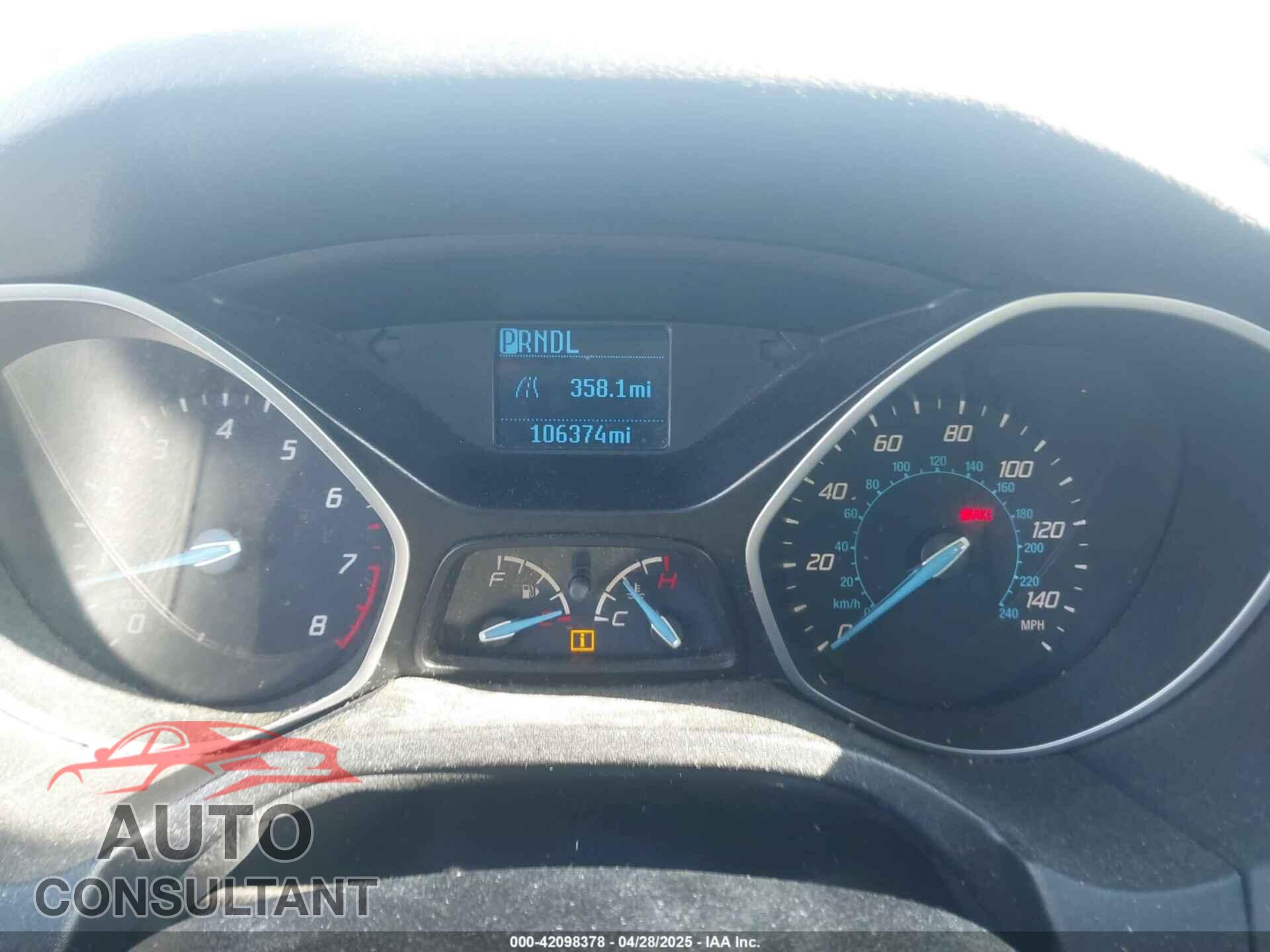 FORD FOCUS 2014 - 1FADP3E29EL306523