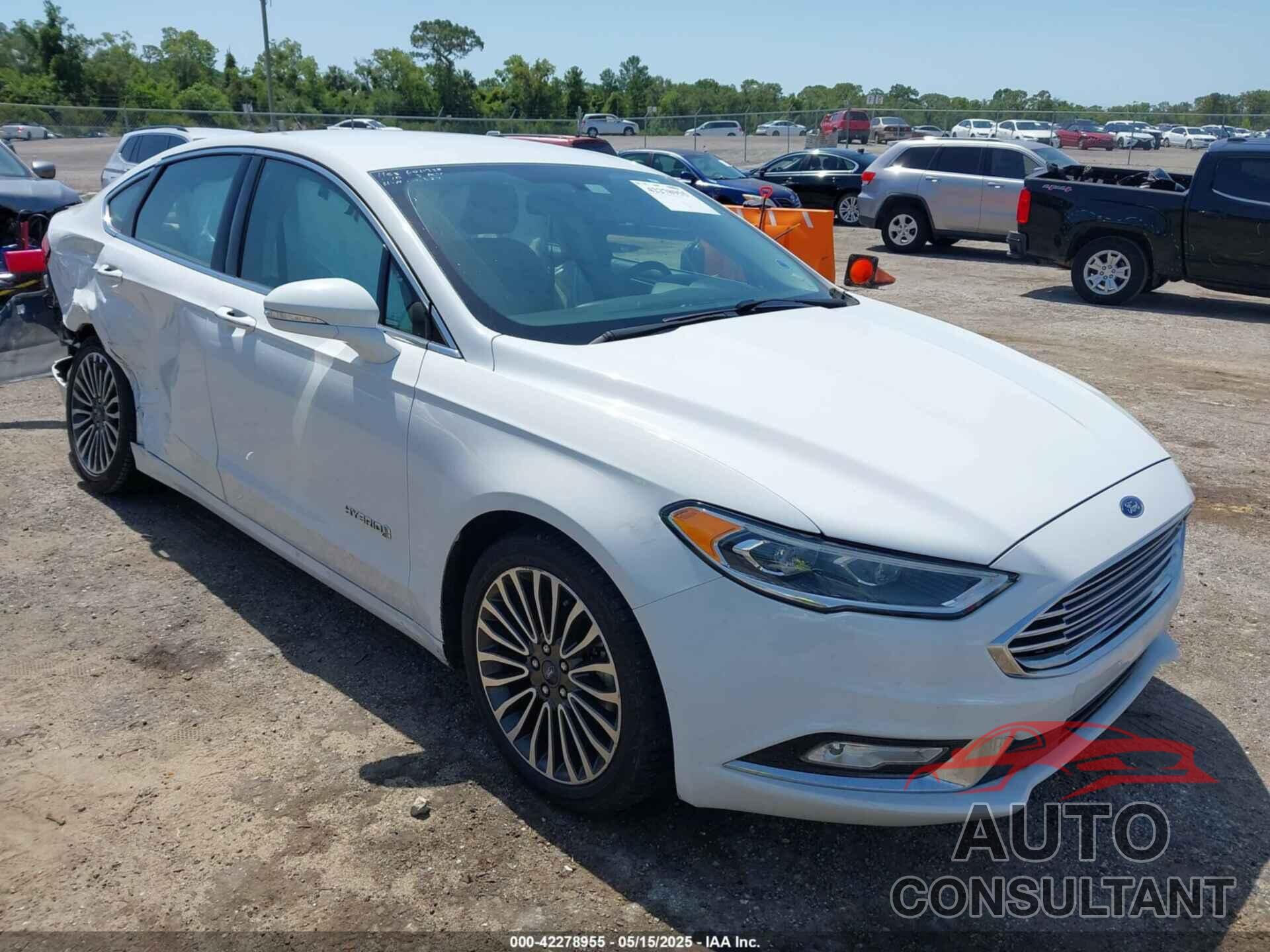 FORD FUSION HYBRID 2018 - 3FA6P0RU3JR141616