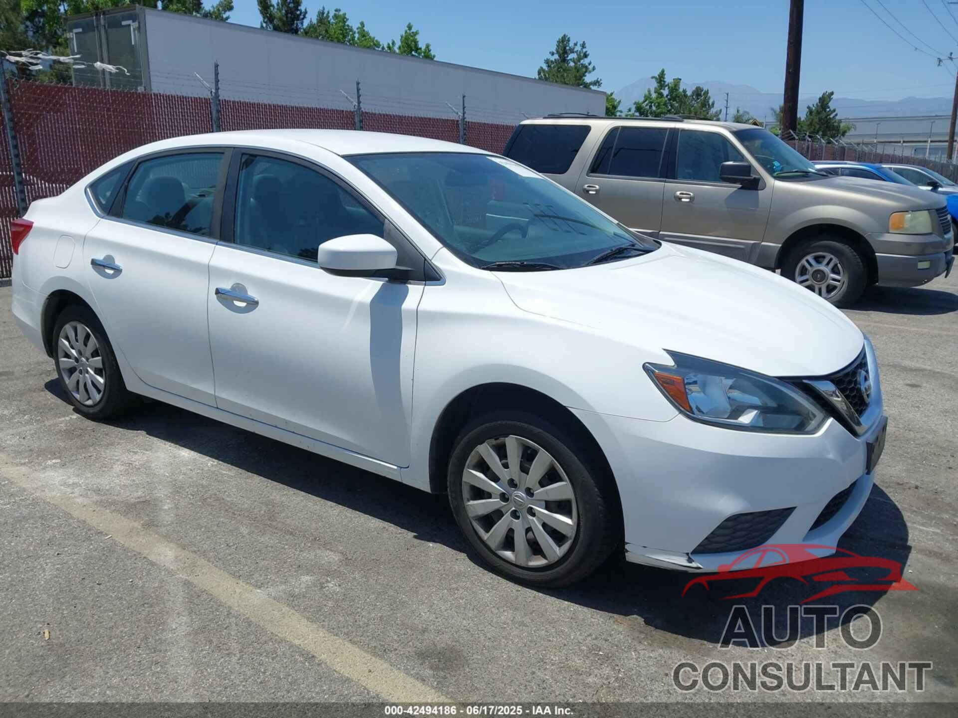 NISSAN SENTRA 2016 - 3N1AB7AP0GY292819