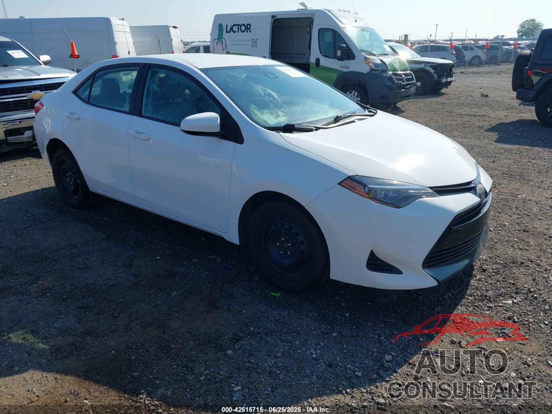TOYOTA COROLLA 2017 - 2T1BURHE3HC952218