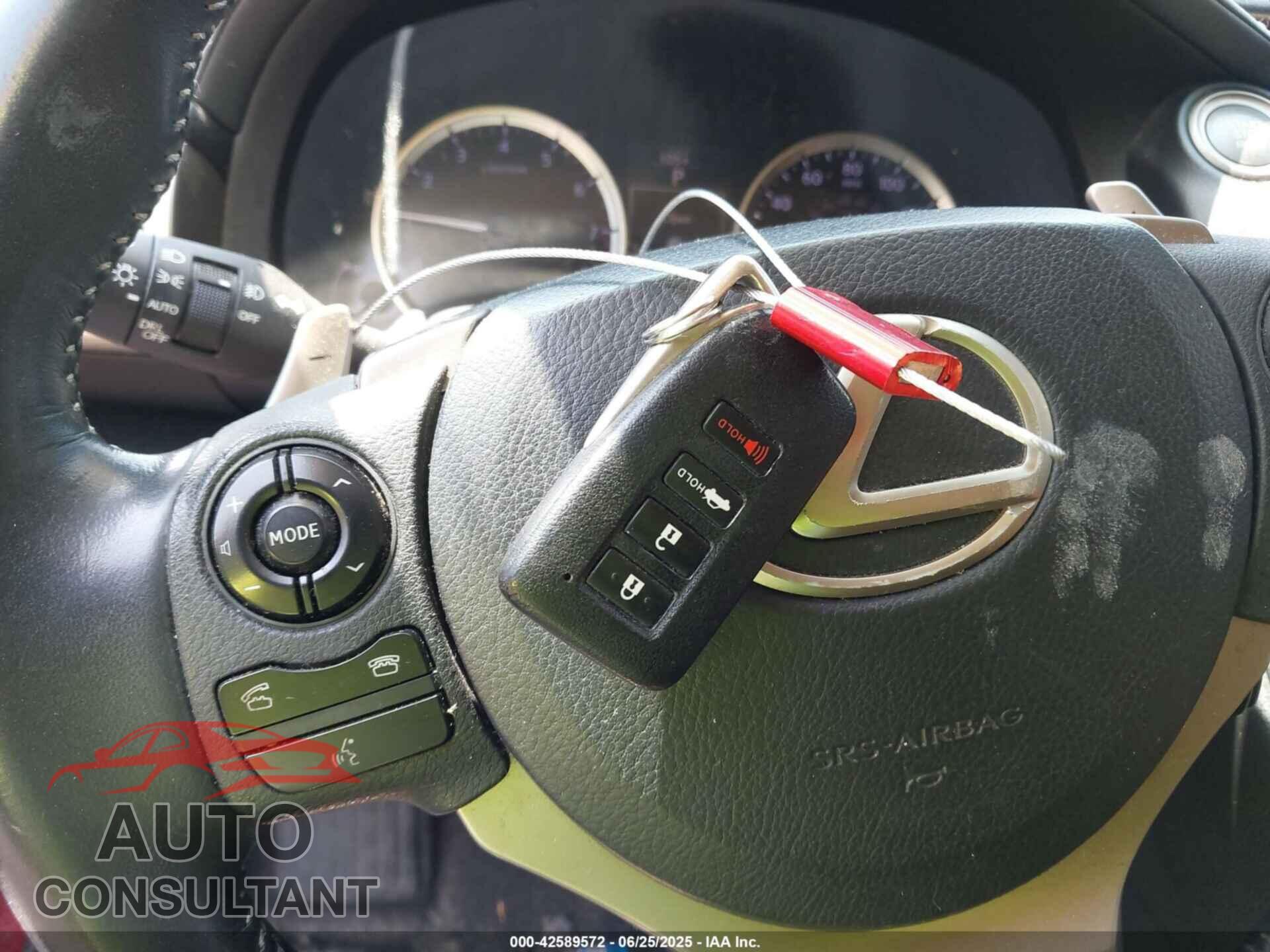 LEXUS IS 250 2014 - JTHBF1D24E5040325