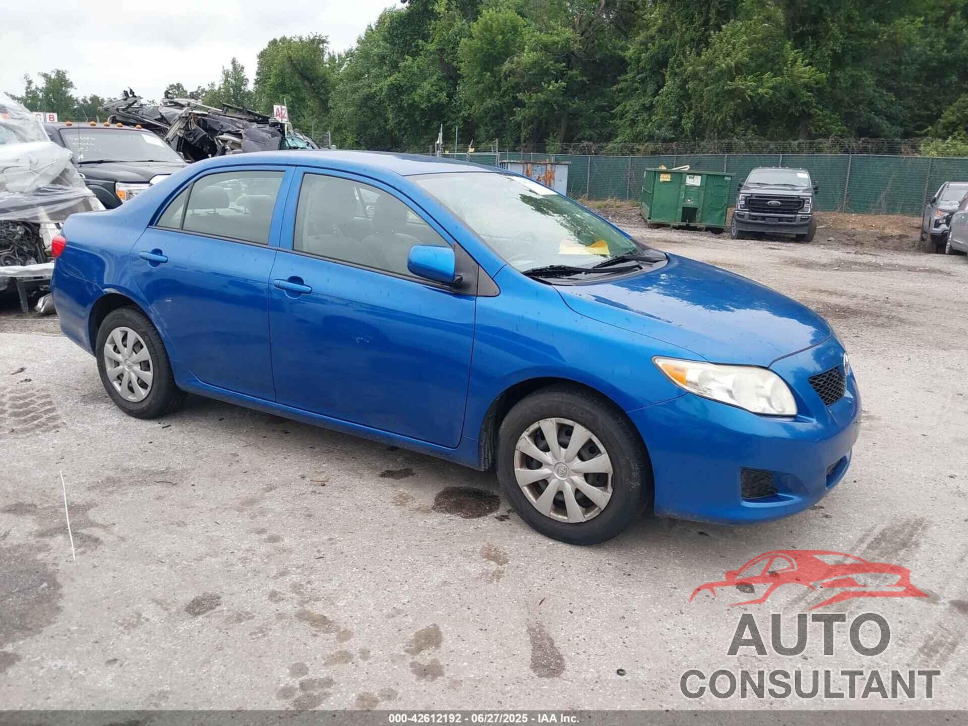 TOYOTA COROLLA 2009 - JTDBL40EX99044549