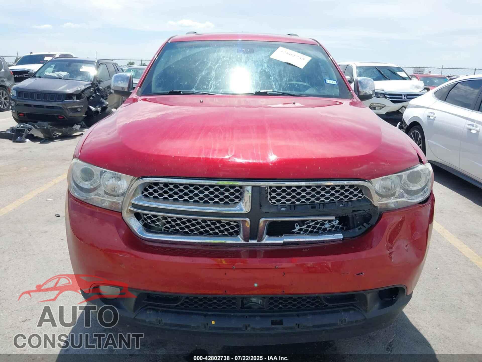 DODGE DURANGO 2011 - 1D4RD5GG2BC648195