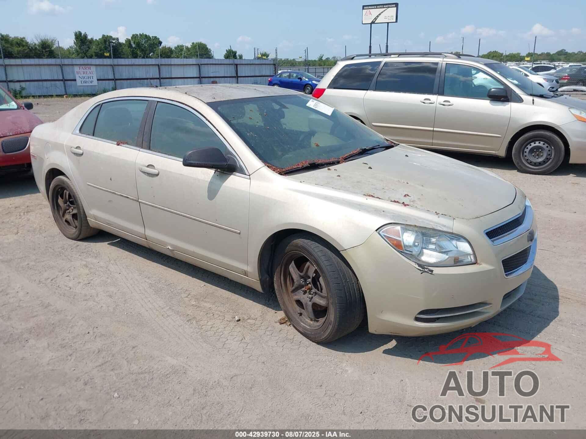 CHEVROLET MALIBU 2009 - 1G1ZG57B59F133363
