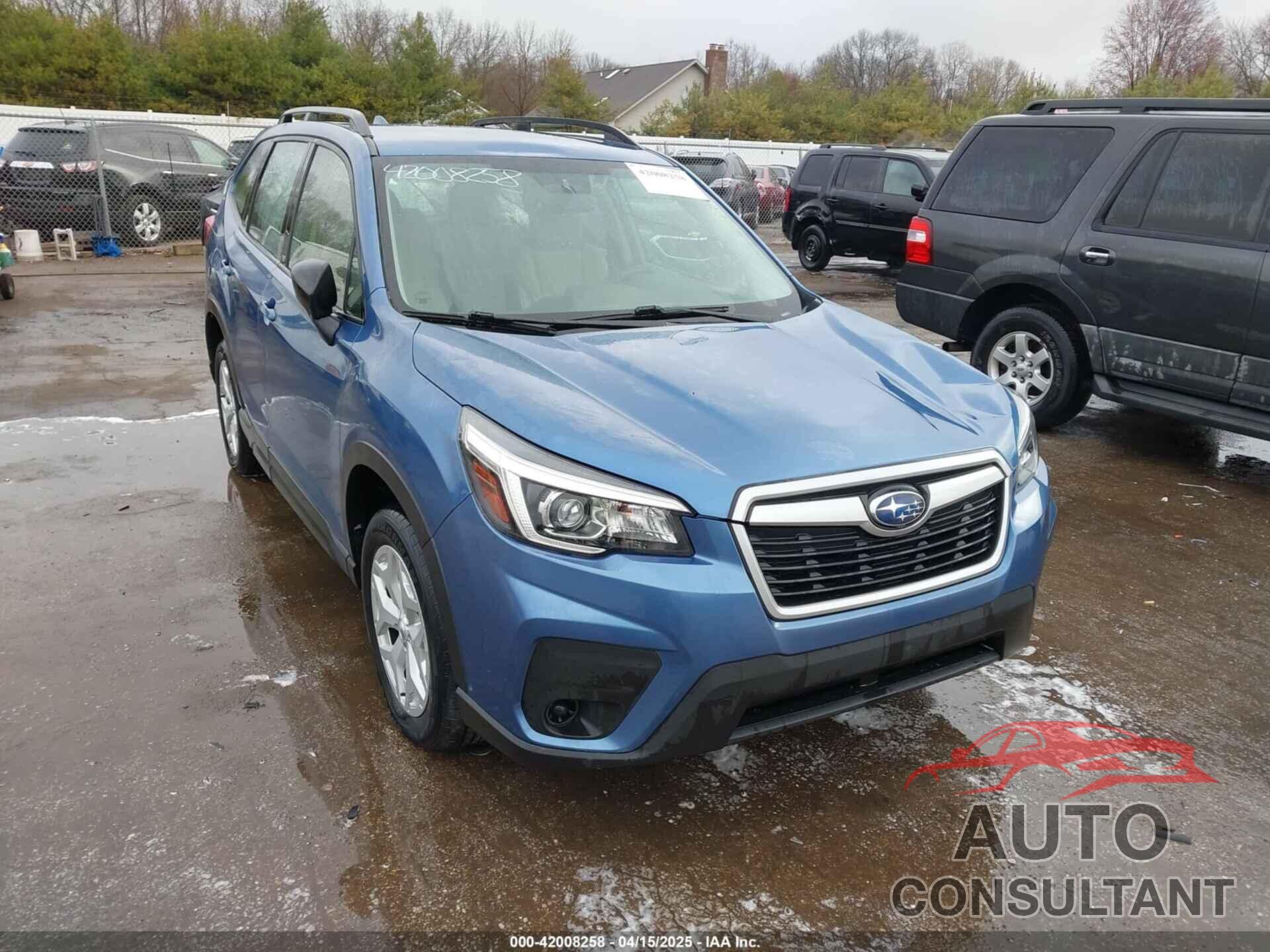 SUBARU FORESTER 2019 - JF2SKACC9KH581129
