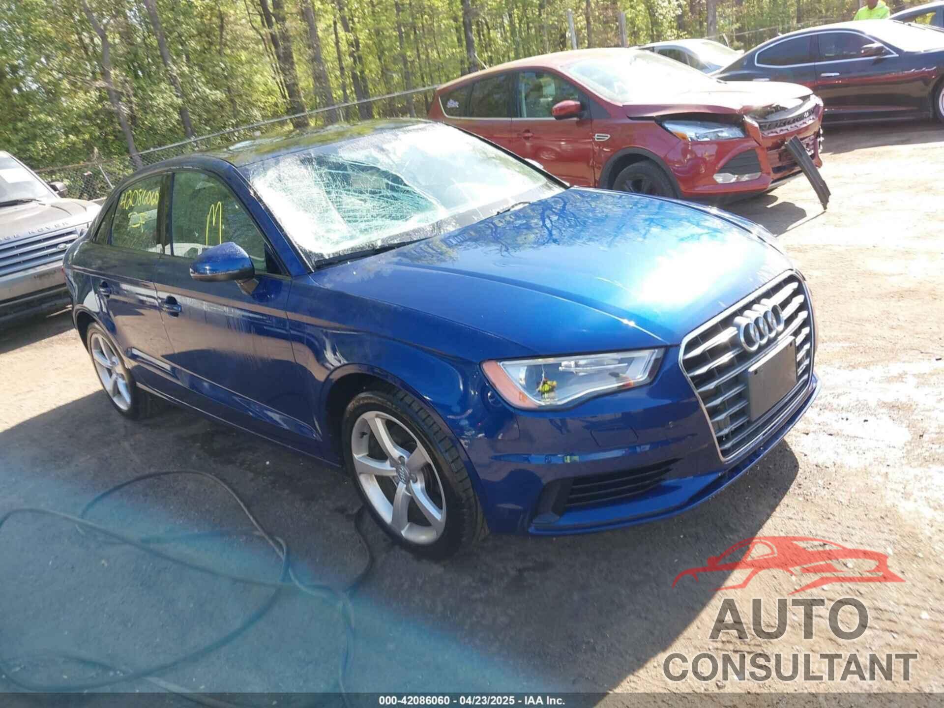 AUDI A3 2016 - WAUA7HFF0G1102278