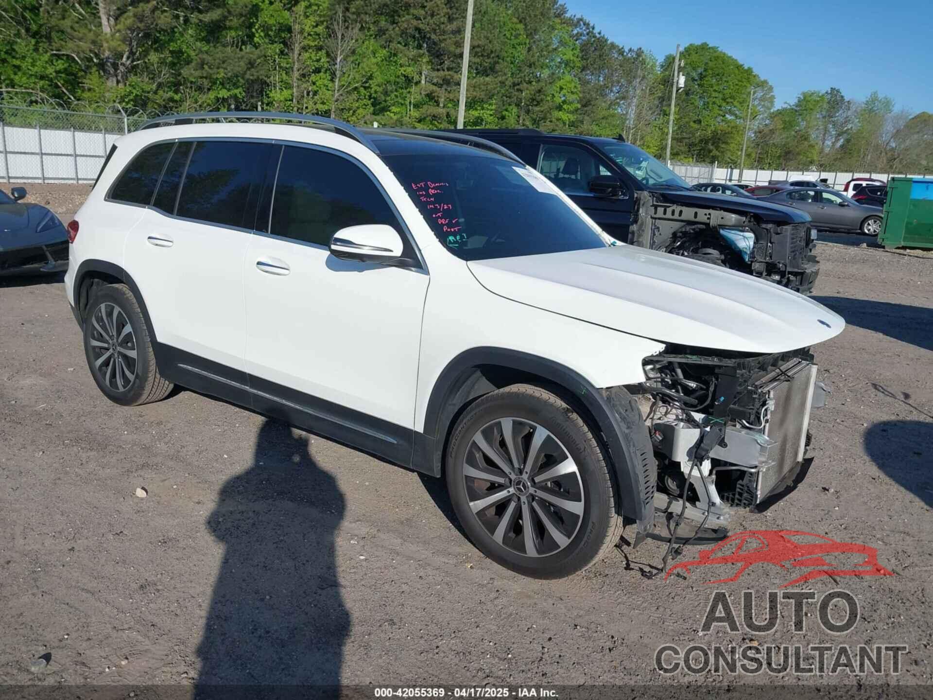 MERCEDES-BENZ GLB 250 2022 - W1N4M4HB7NW246107