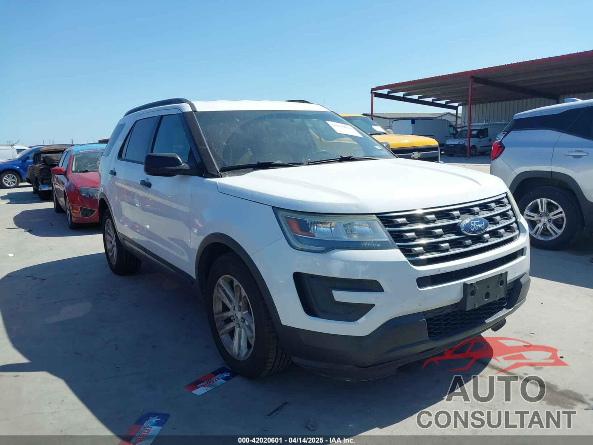 FORD EXPLORER 2017 - 1FM5K7B80HGB45694