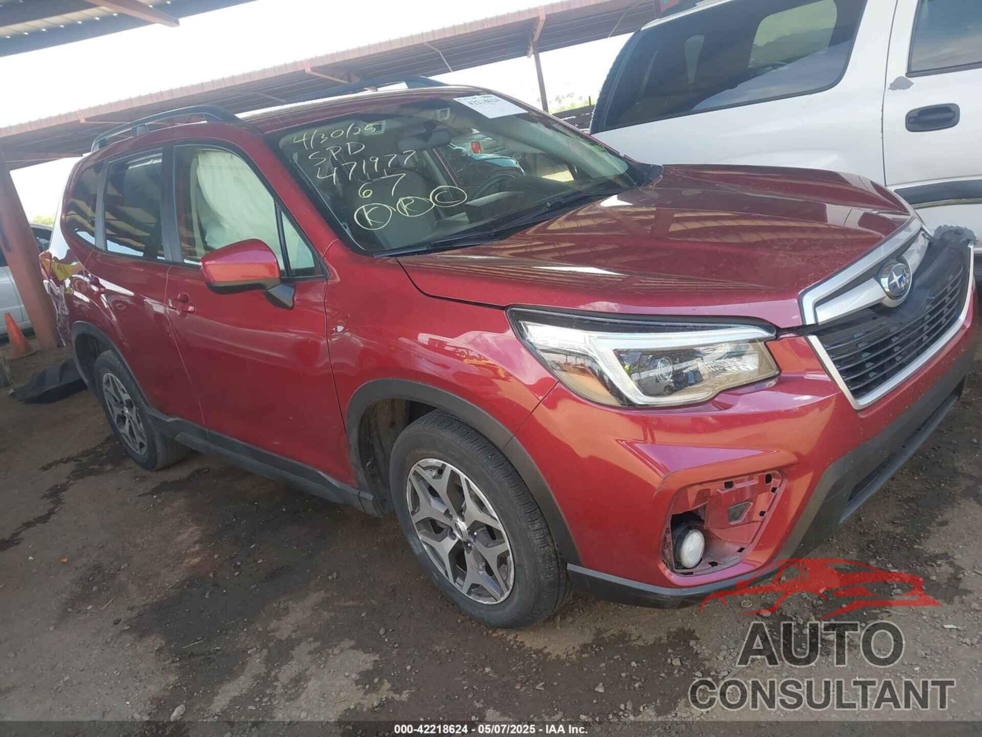 SUBARU FORESTER 2021 - JF2SKAJCXMH467081