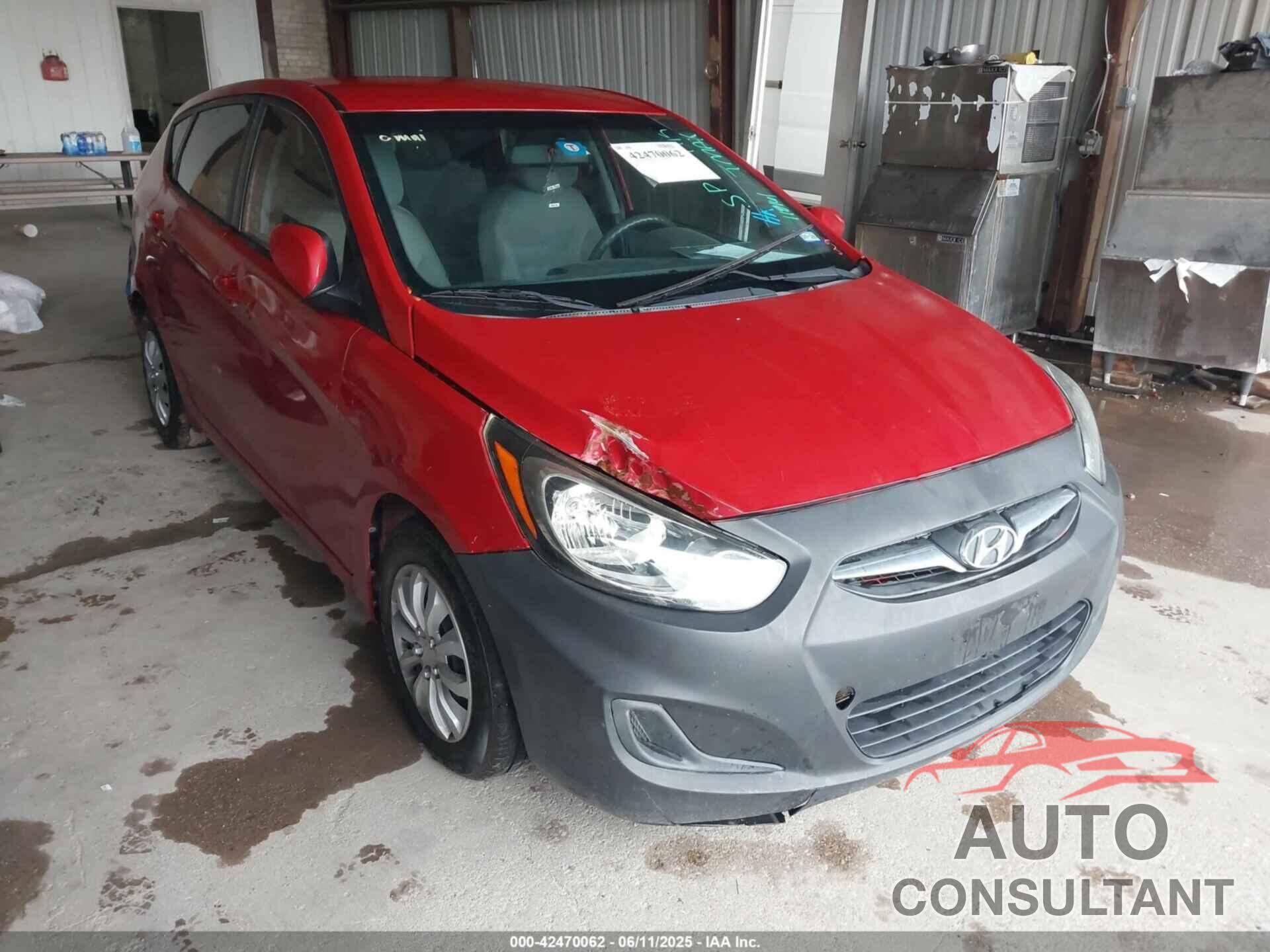HYUNDAI ACCENT 2013 - KMHCT5AE1DU118161
