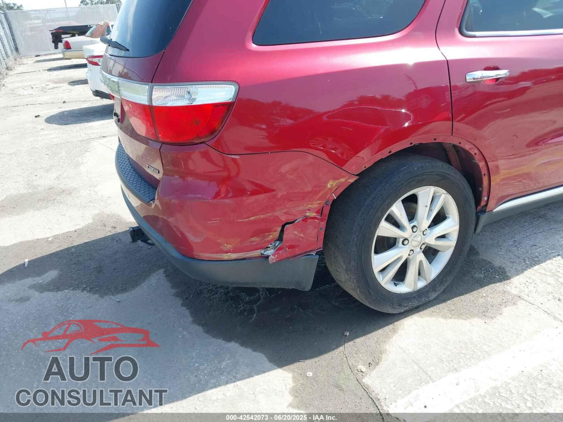 DODGE DURANGO 2013 - 1C4RDJDG6DC672934