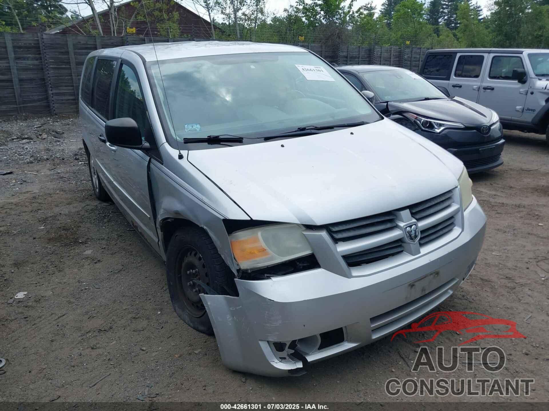 DODGE GRAND CARAVAN 2009 - 2D8HN44E89R526169