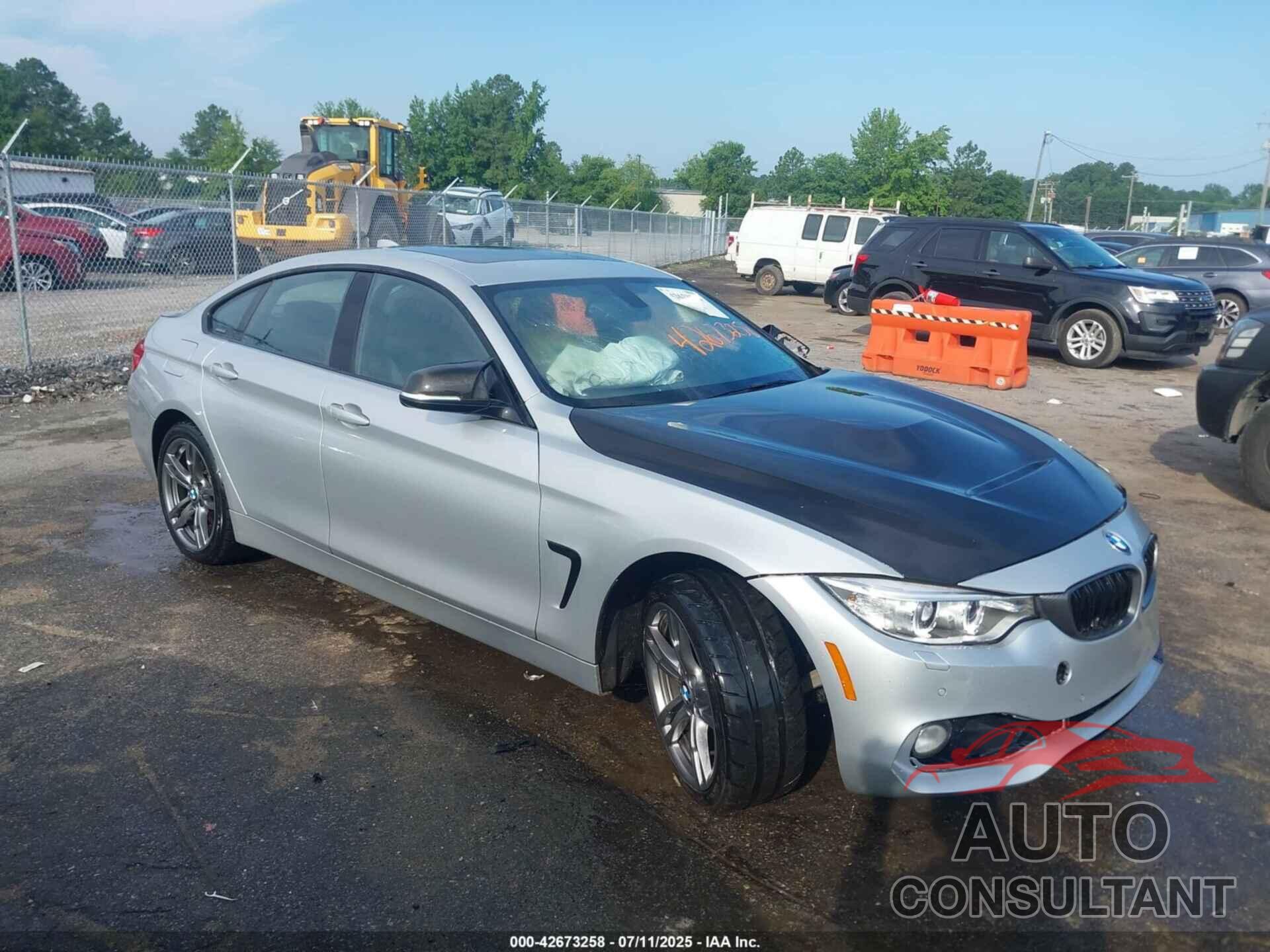 BMW 435I GRAN COUPE 2015 - WBA4B3C53FD670242