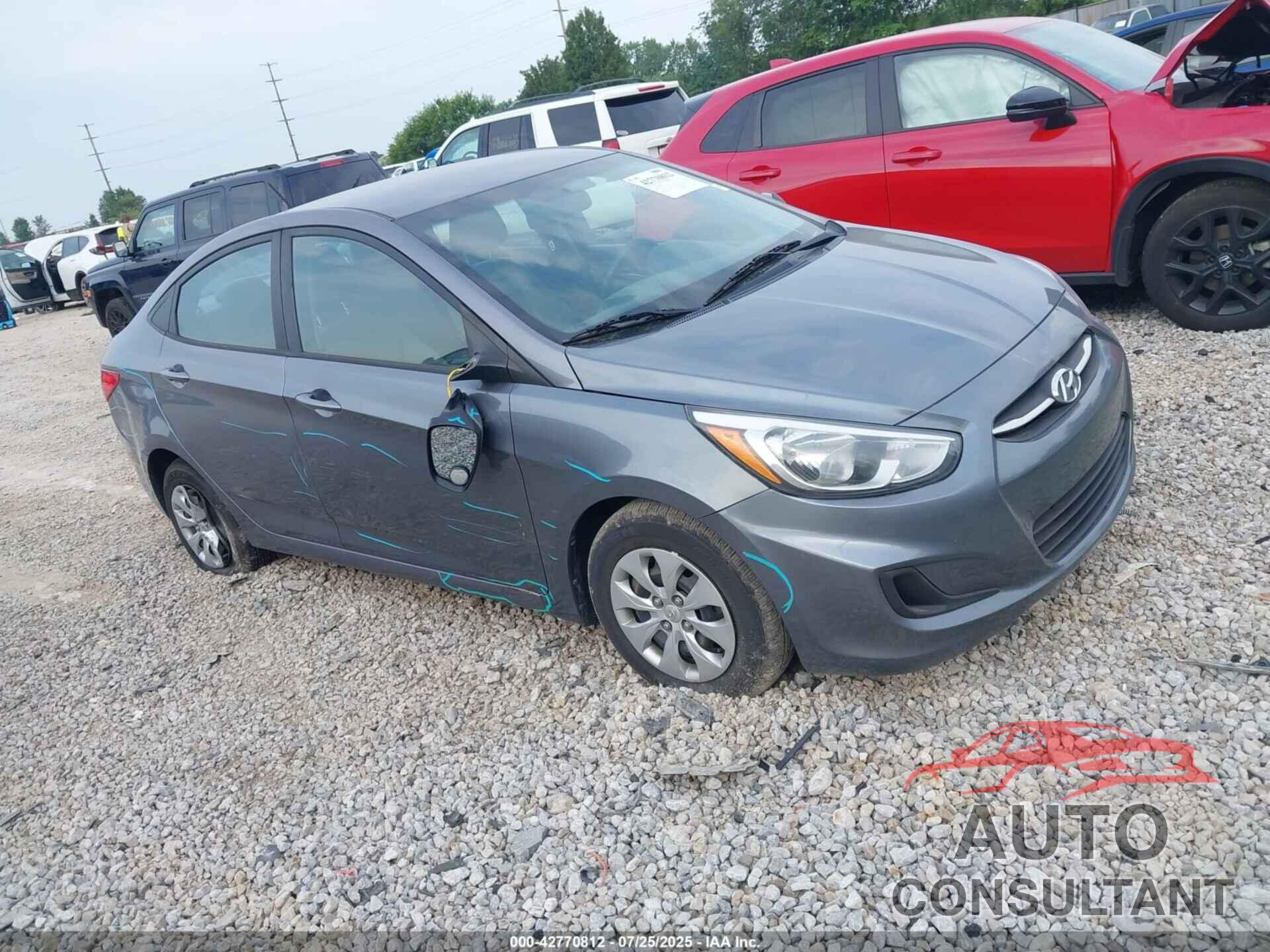 HYUNDAI ACCENT 2016 - KMHCT4AE0GU157161