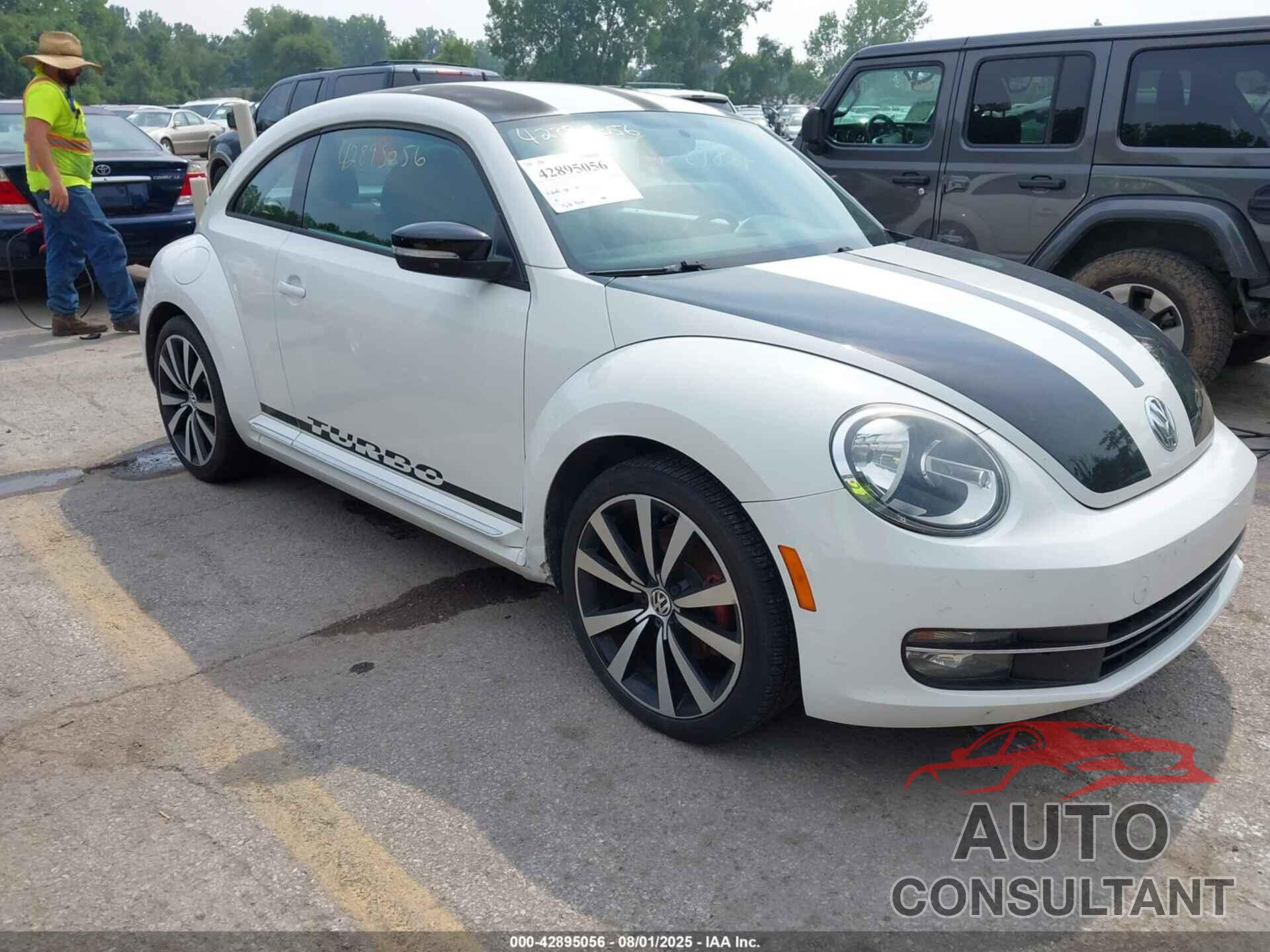 VOLKSWAGEN BEETLE 2012 - 3VWVA7AT9CM604486