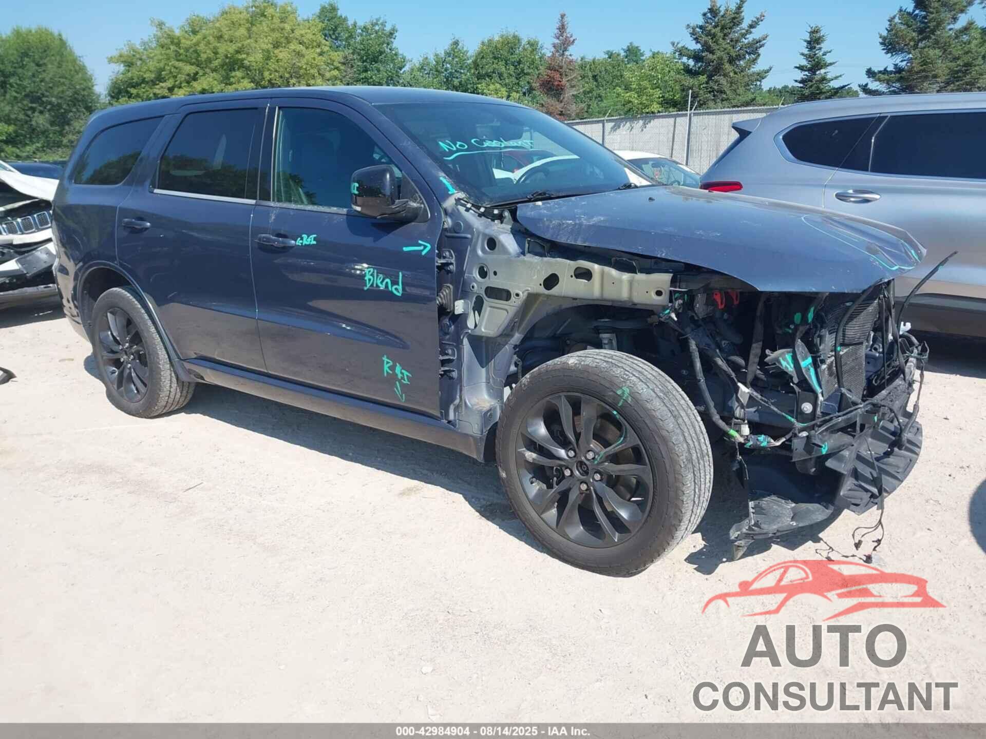 DODGE DURANGO 2021 - 1C4RDJDGXMC545491