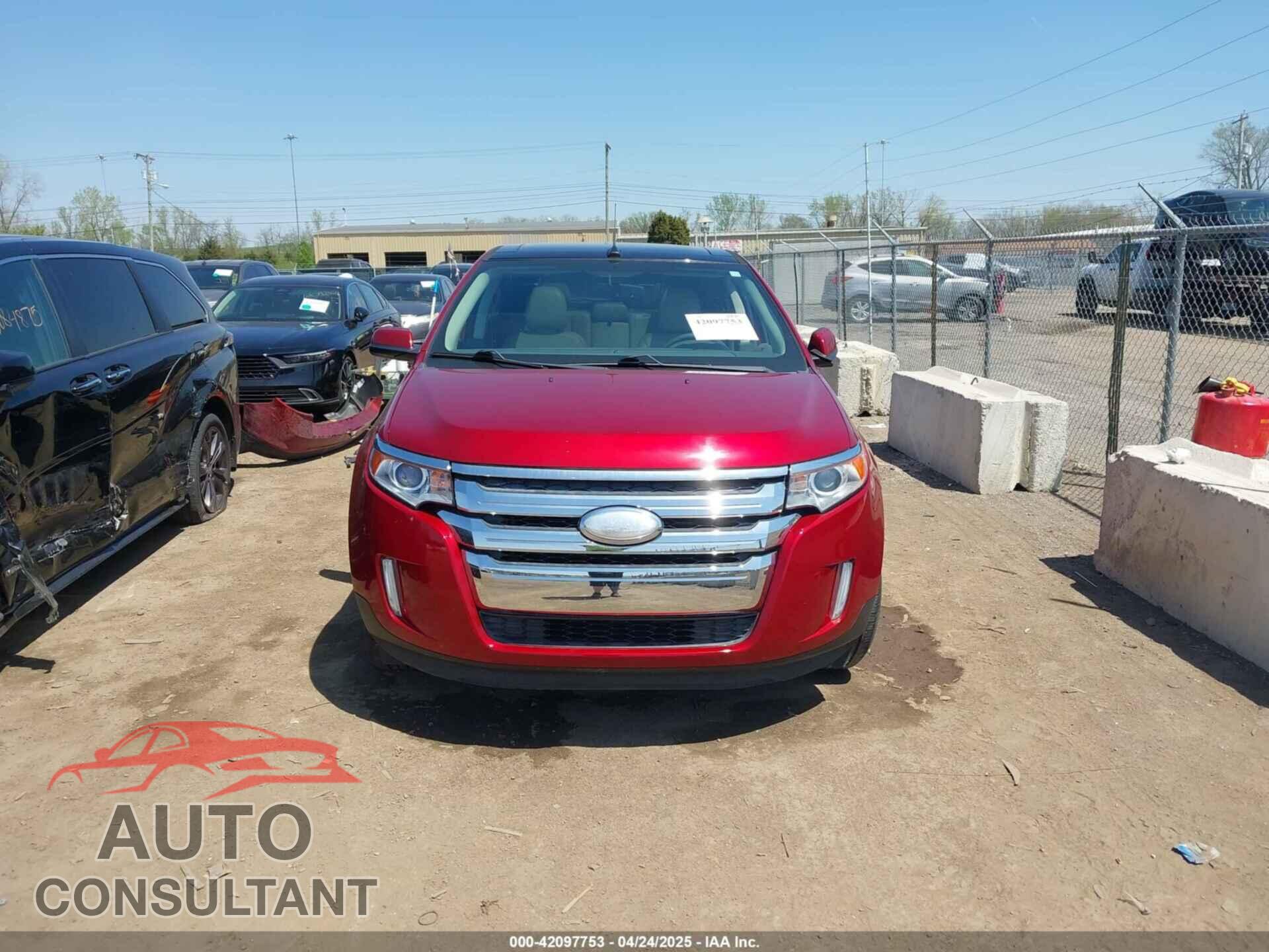 FORD EDGE 2013 - 2FMDK3JC2DBE36967
