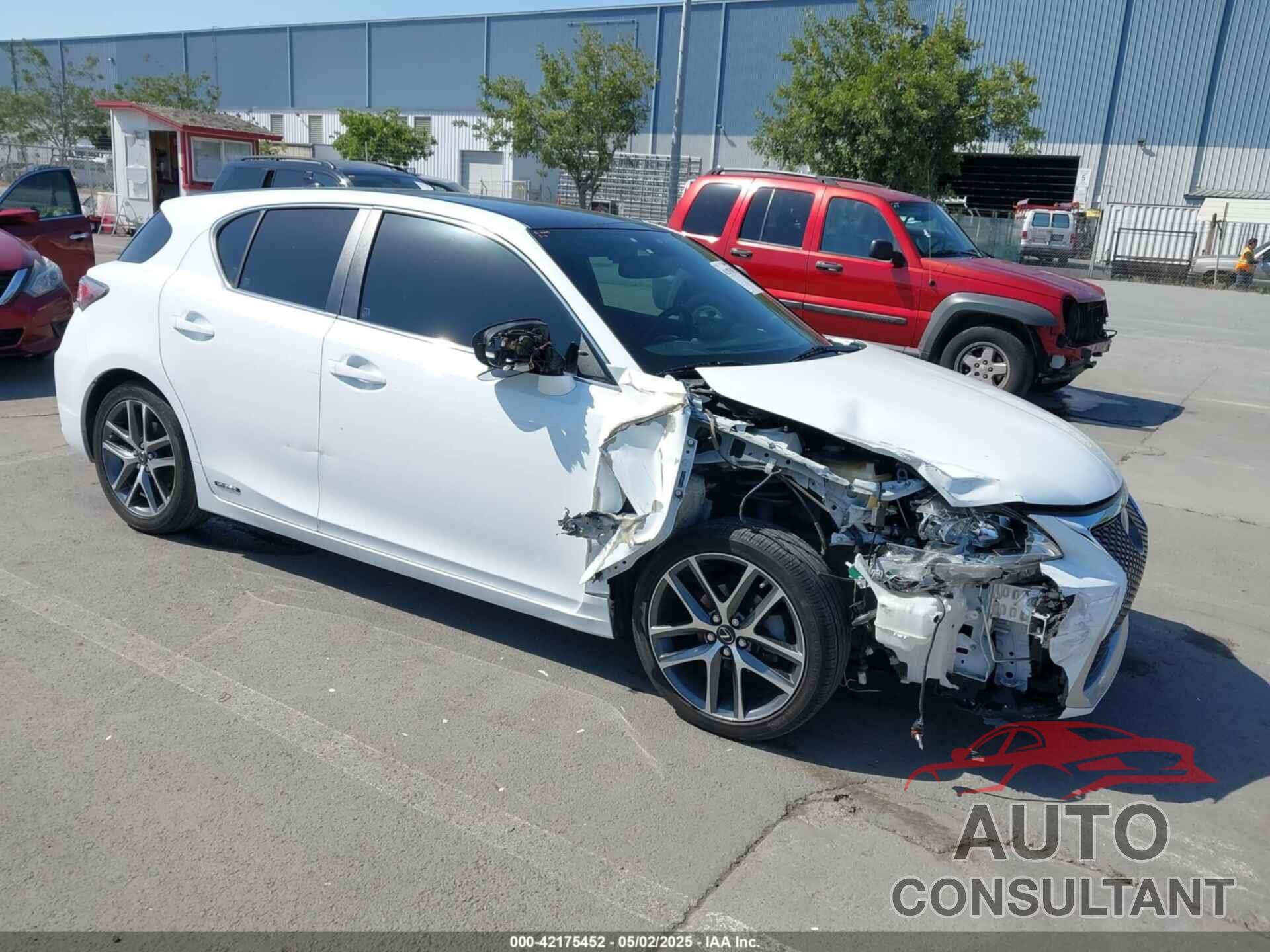 LEXUS CT 200H 2015 - JTHKD5BH8F2234976