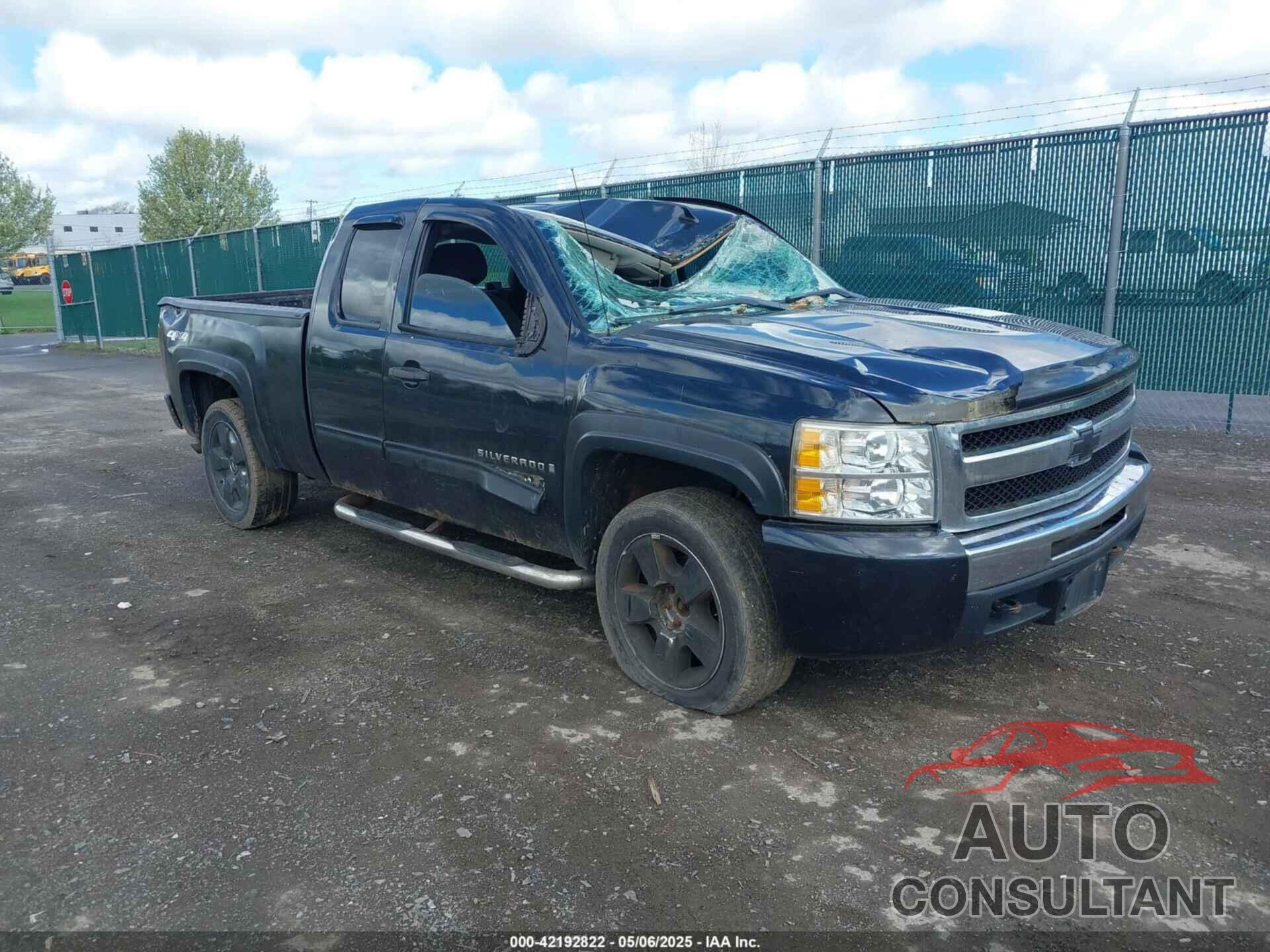 CHEVROLET SILVERADO 1500 2009 - 2GCEK29J491111983