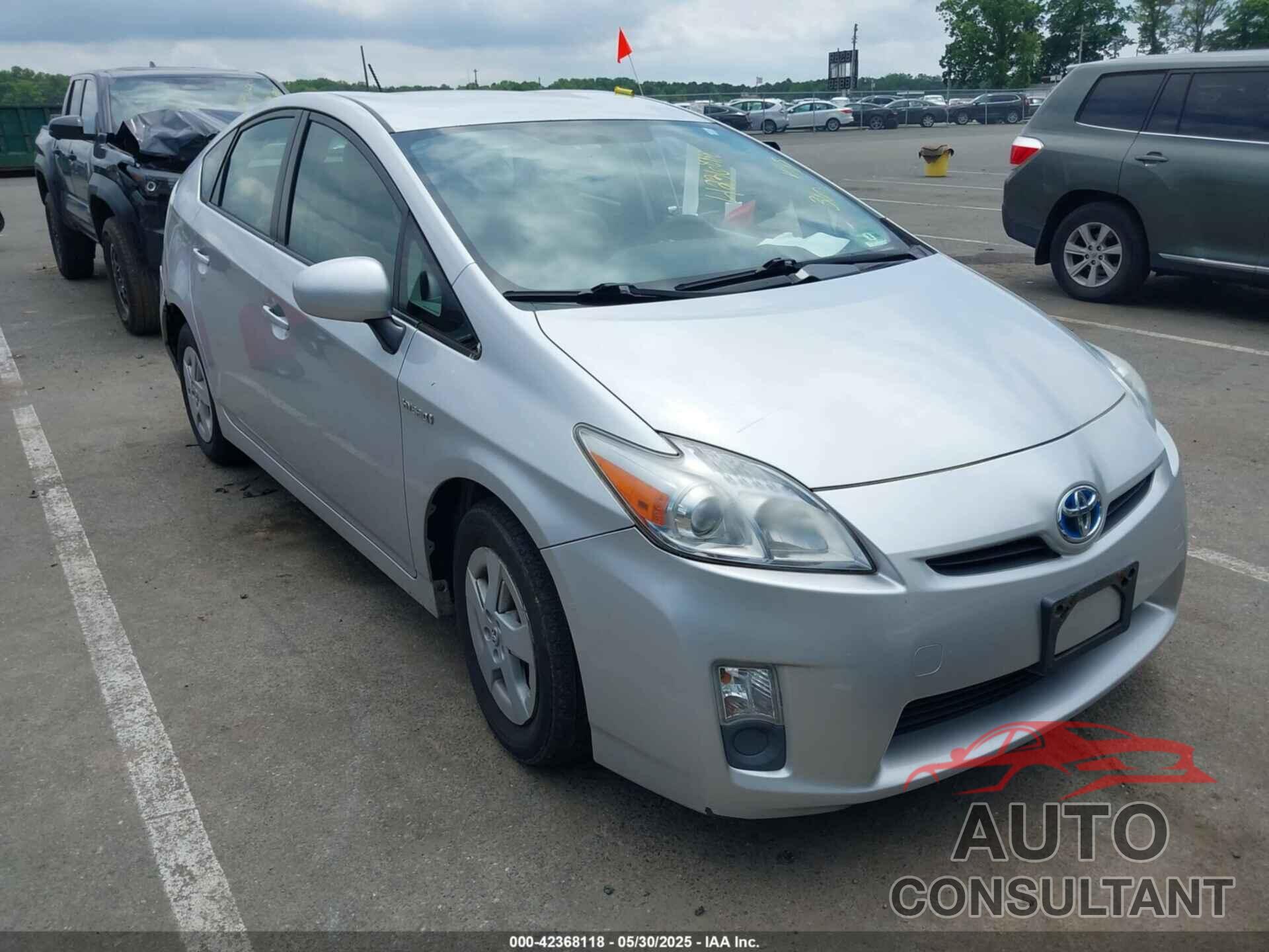 TOYOTA PRIUS 2011 - JTDKN3DU0B0314369