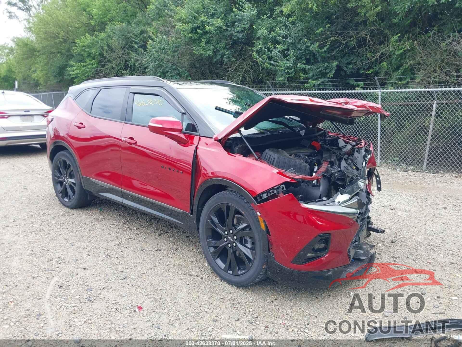 CHEVROLET BLAZER 2022 - 3GNKBKRS2NS163128