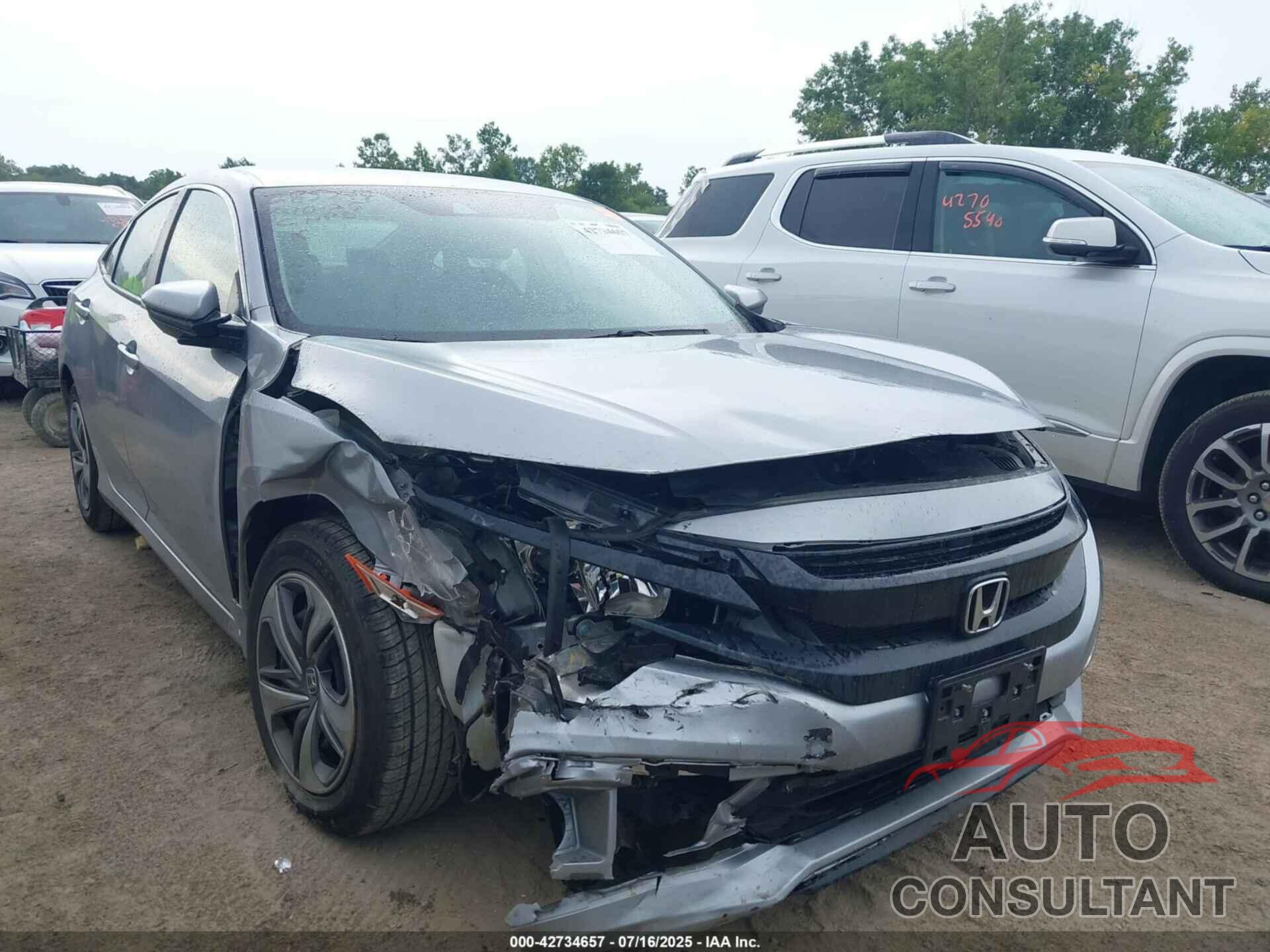 HONDA CIVIC 2019 - 2HGFC2F68KH560129