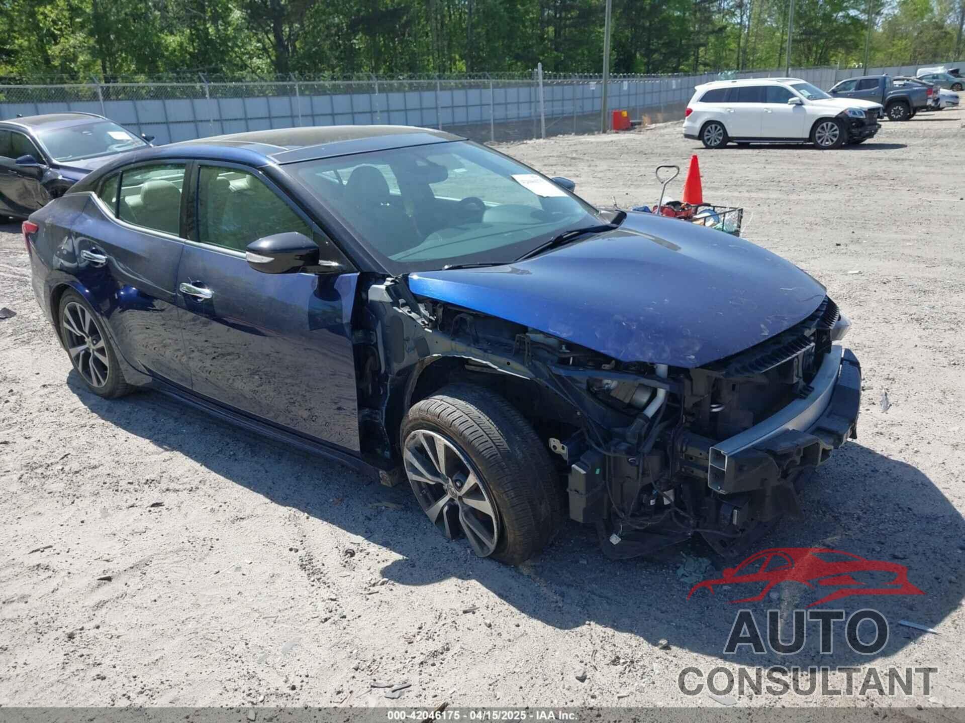 NISSAN MAXIMA 2017 - 1N4AA6AP3HC403647