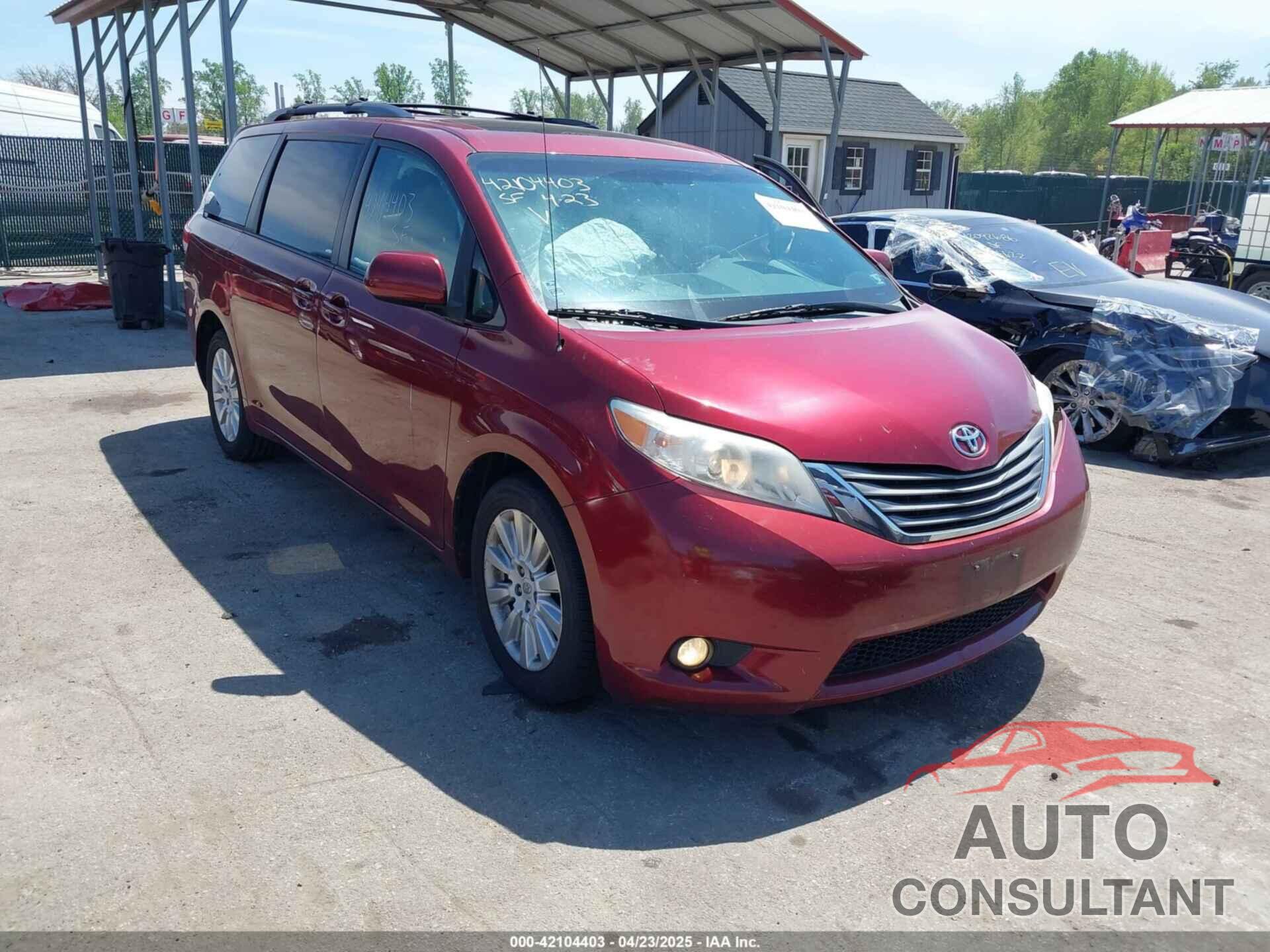 TOYOTA SIENNA 2014 - 5TDDK3DC1ES092323