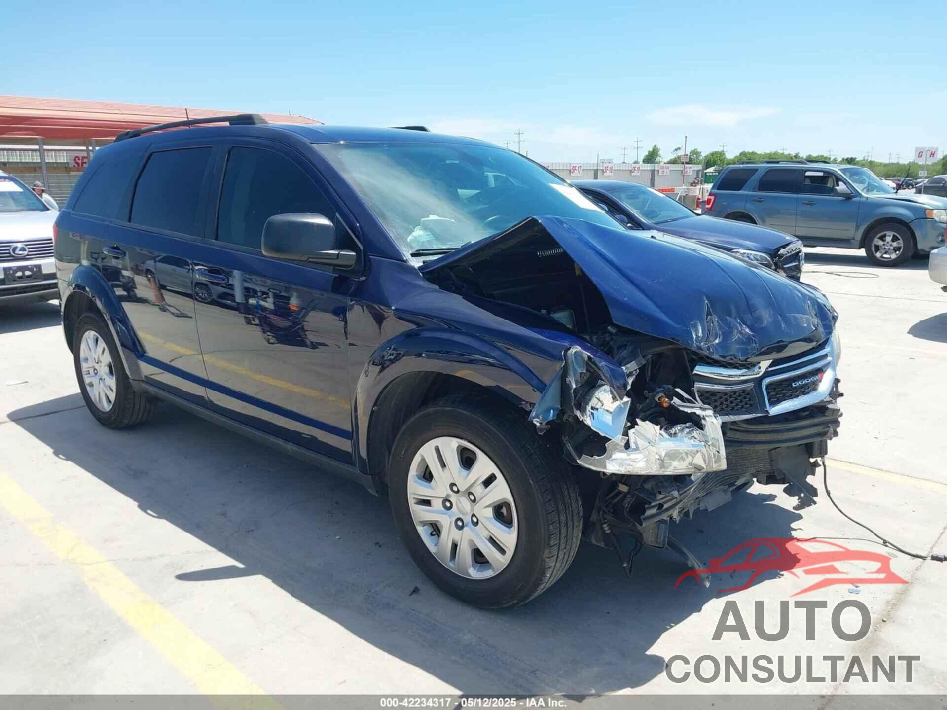 DODGE JOURNEY 2018 - 3C4PDCAB8JT529897