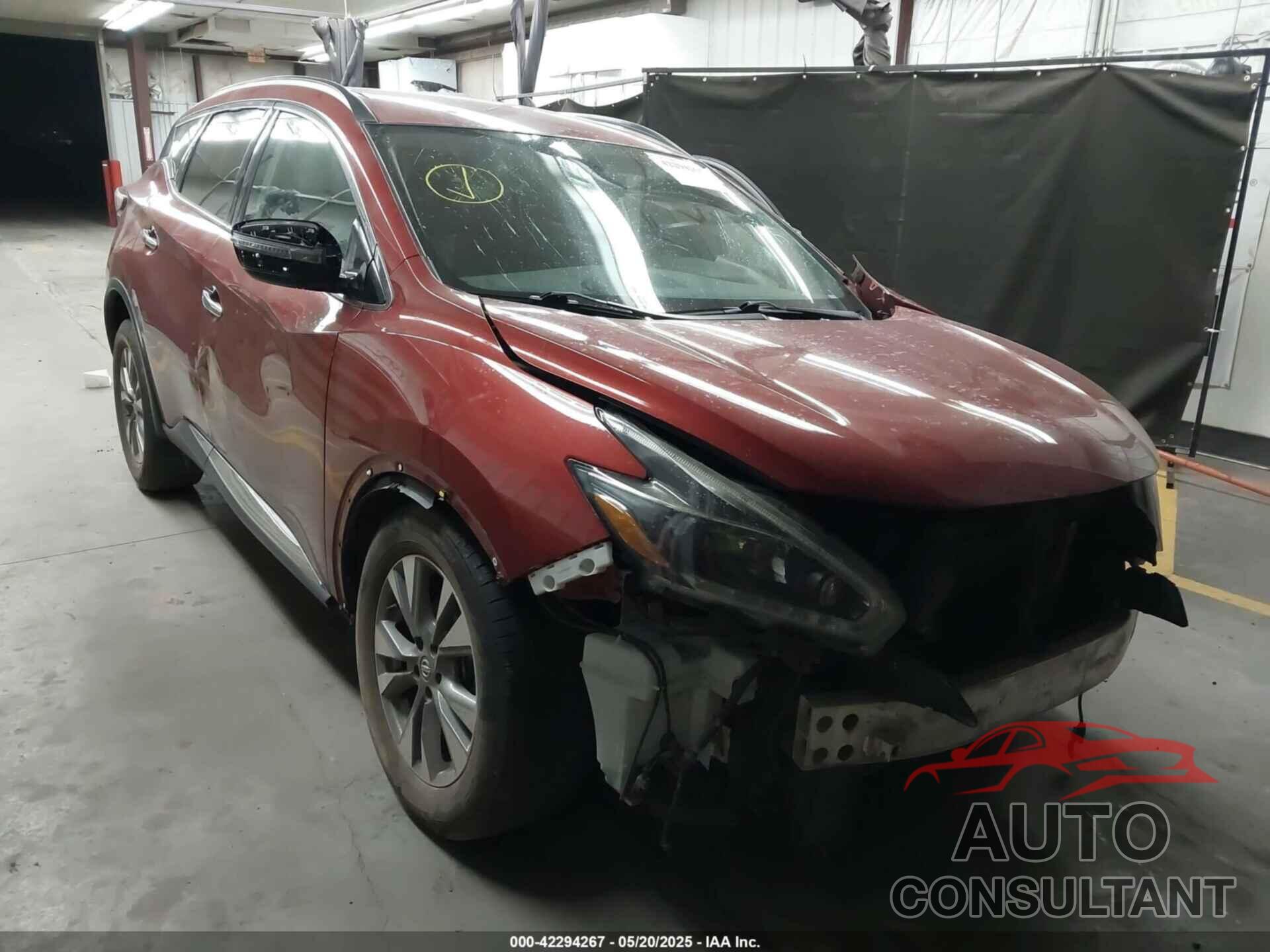 NISSAN MURANO 2018 - 5N1AZ2MG2JN117303