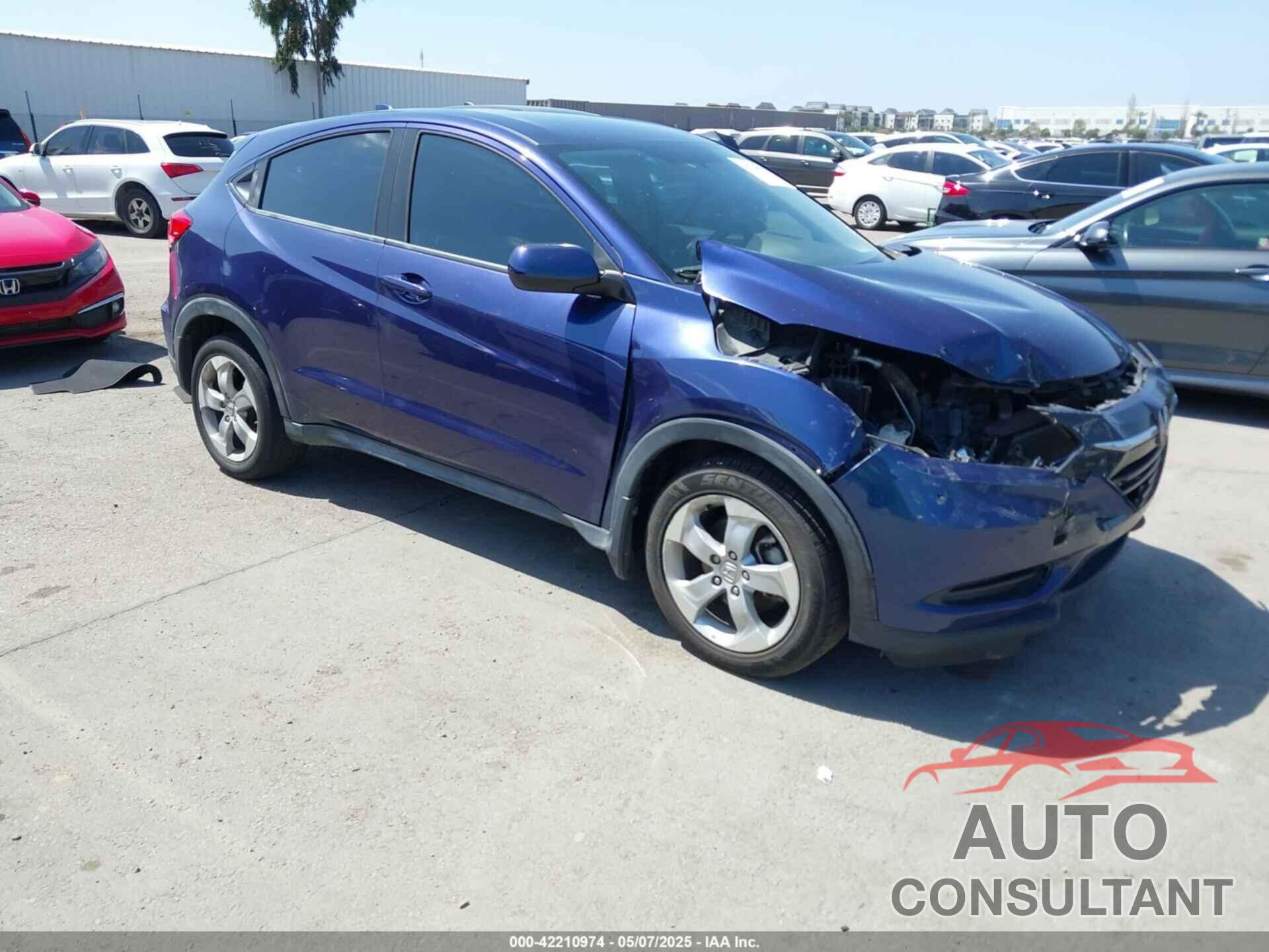 HONDA HR-V 2016 - 3CZRU5H33GM718716